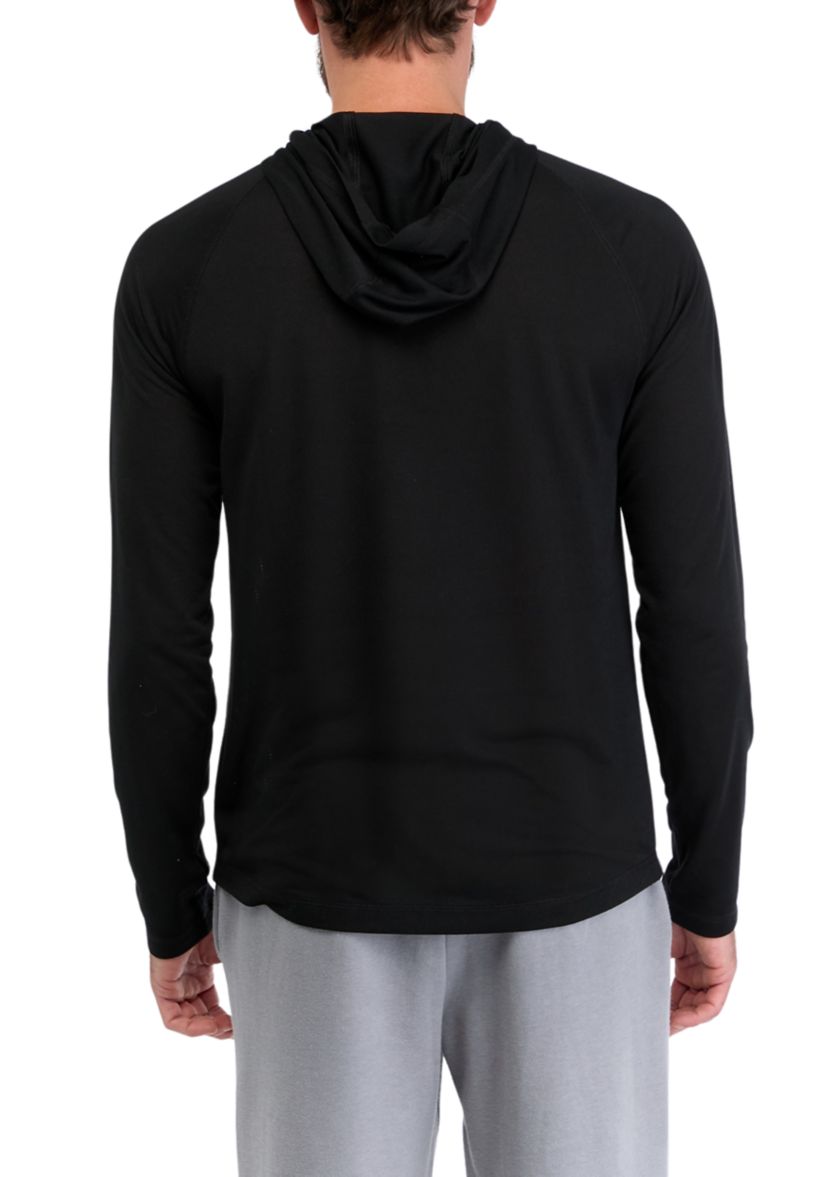 Textured Raglan Hoodie
