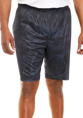 ZELOS Big & Tall Print Polyester Shorts | belk