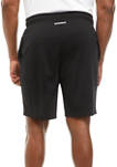 Big & Tall Solid Polyester Shorts