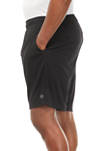 Big & Tall Solid Polyester Shorts