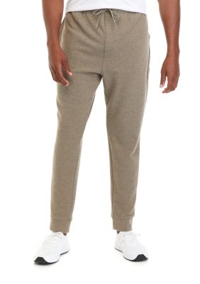 Big and cheap tall khaki joggers