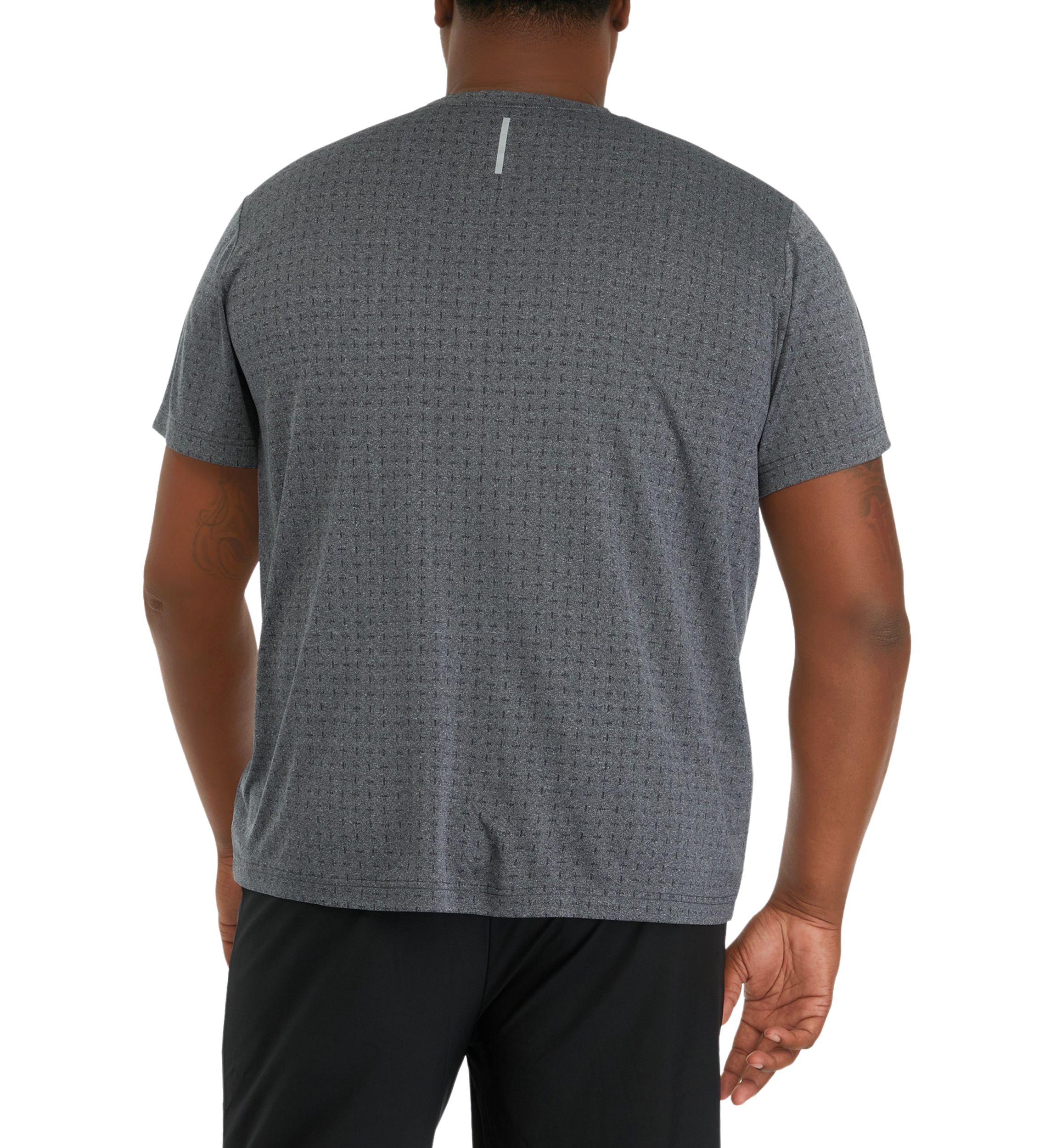Big & Tall Short Sleeve Jacquard T-Shirt