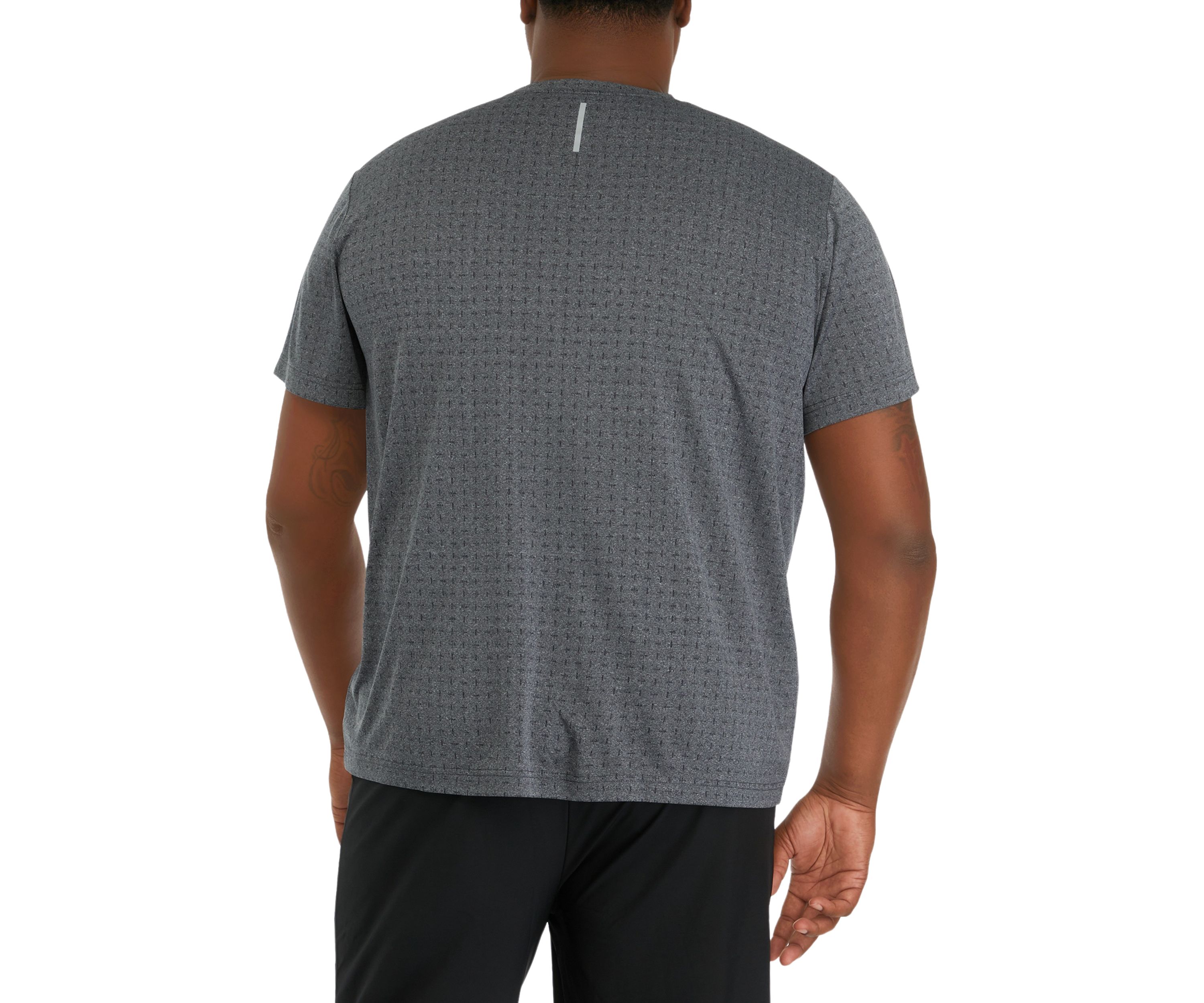 Big & Tall Short Sleeve Jacquard T-Shirt