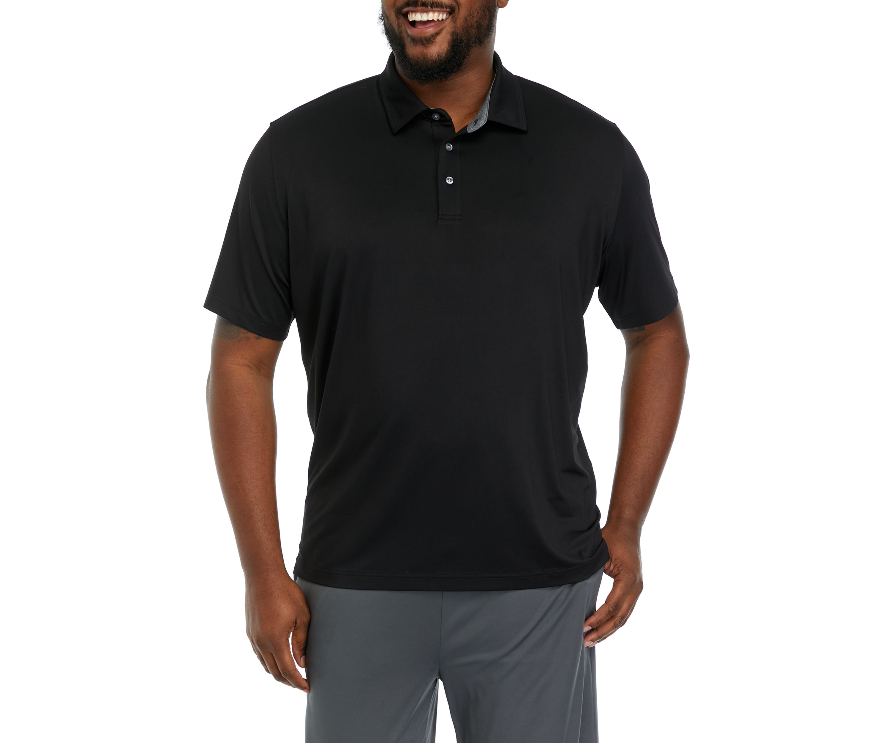 Big & Tall Short Sleeve Performance Polo Shirt