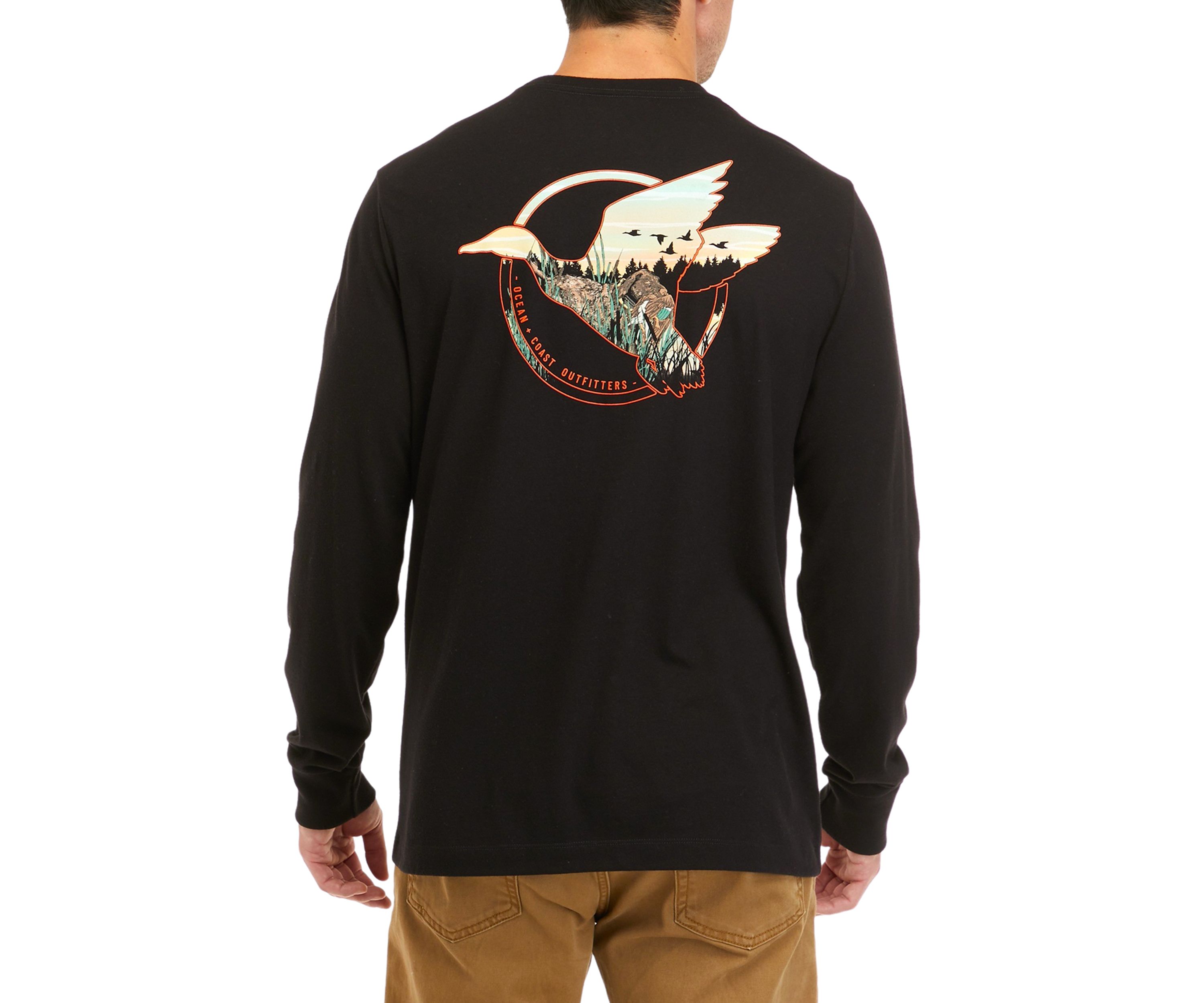 Long Sleeve Holiday Graphic T-Shirt