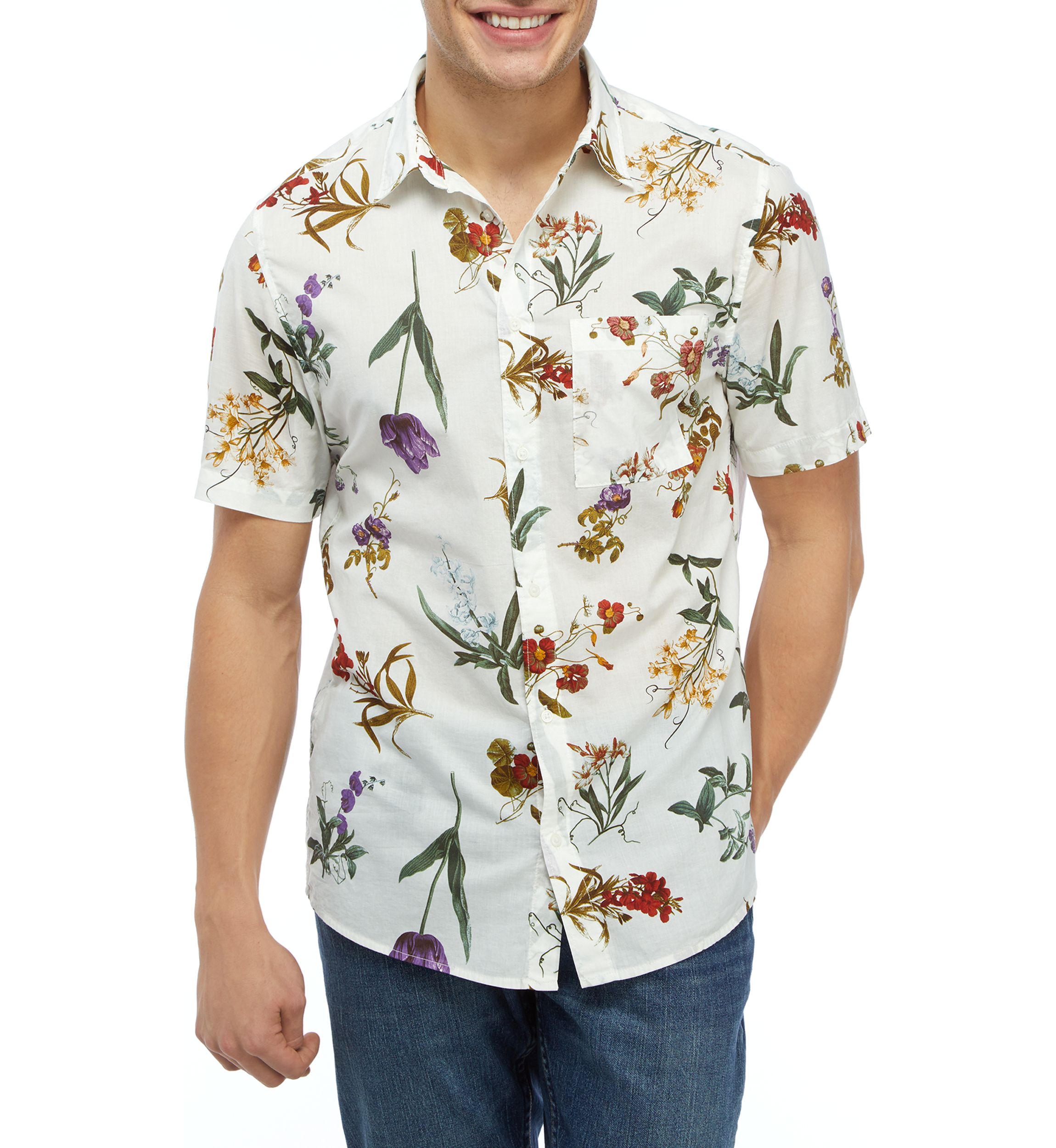 Short Sleeve Woven Shirt 