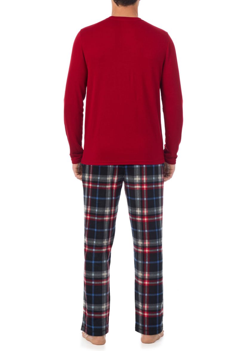 Cabin Fleece PJ Set