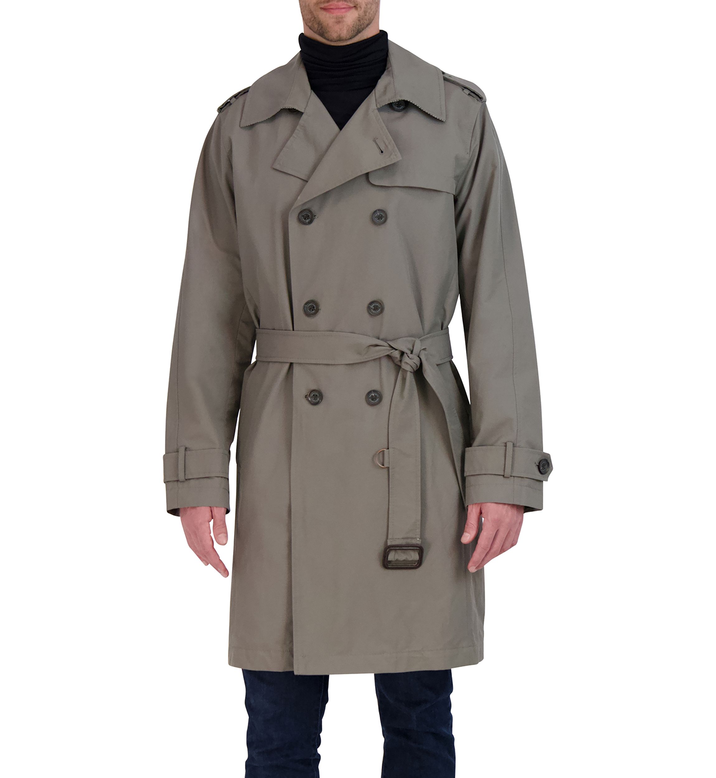 Belted Trench Coat 