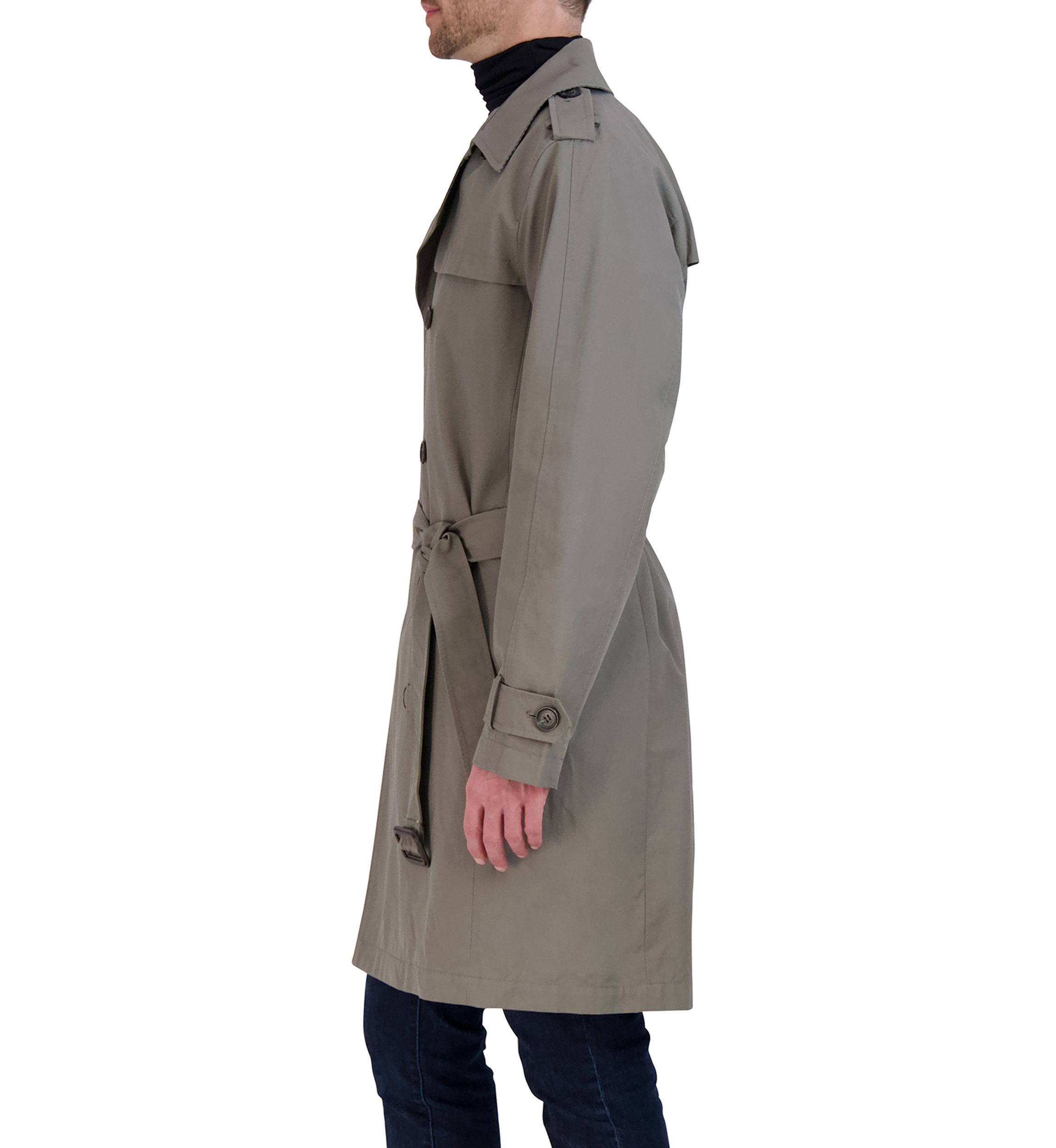 Belted Trench Coat 