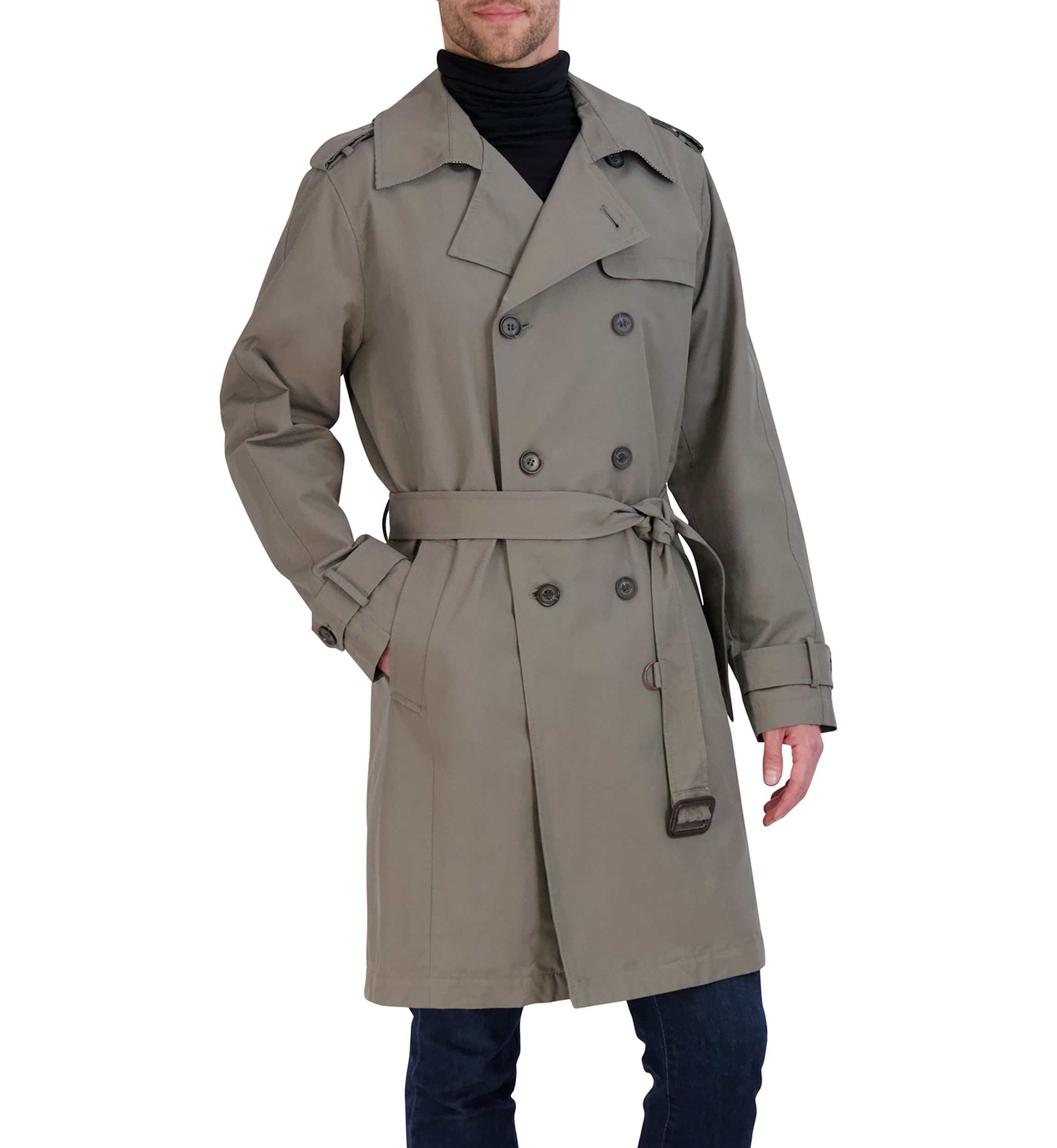 Belted Trench Coat 