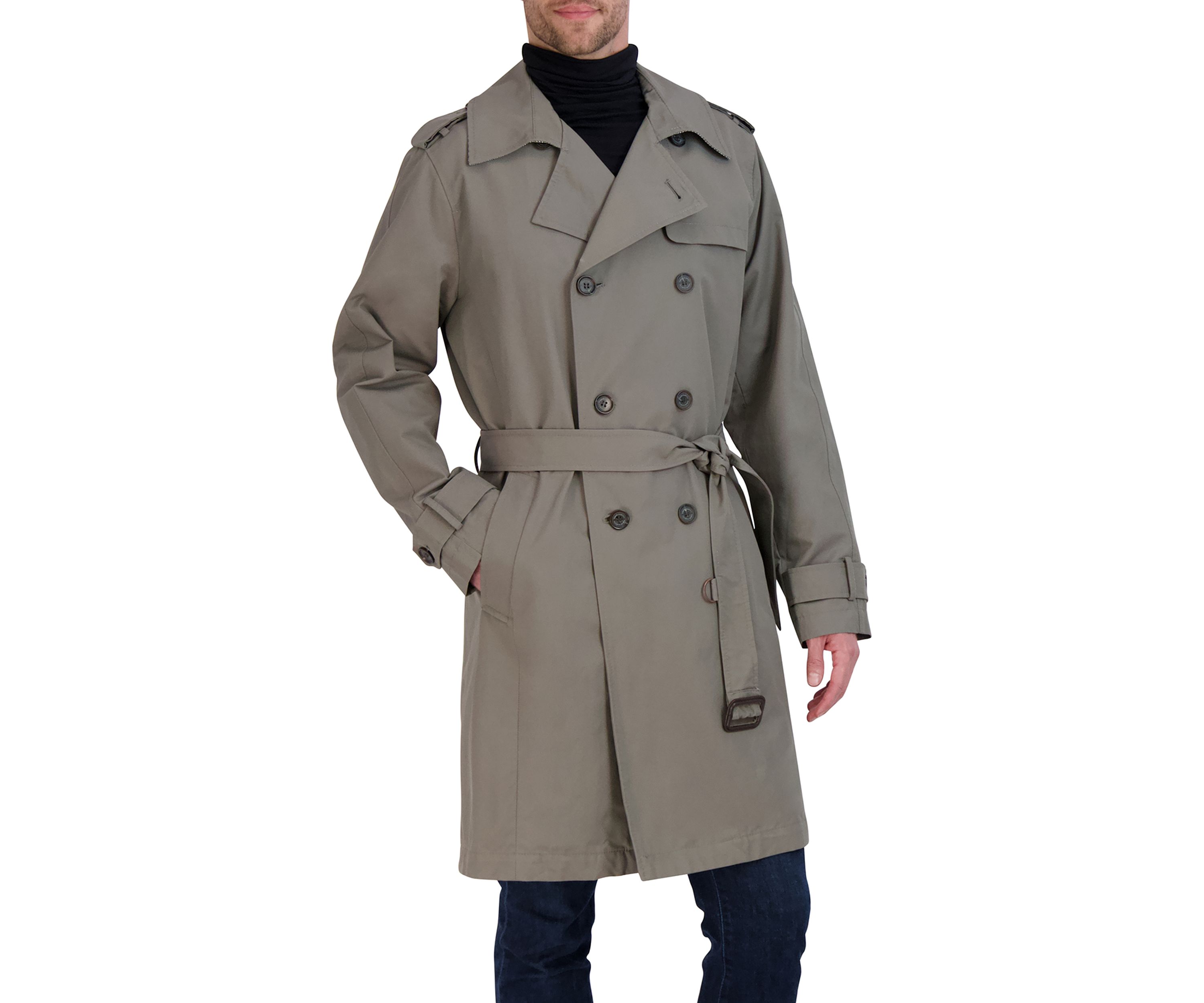 Belted Trench Coat 