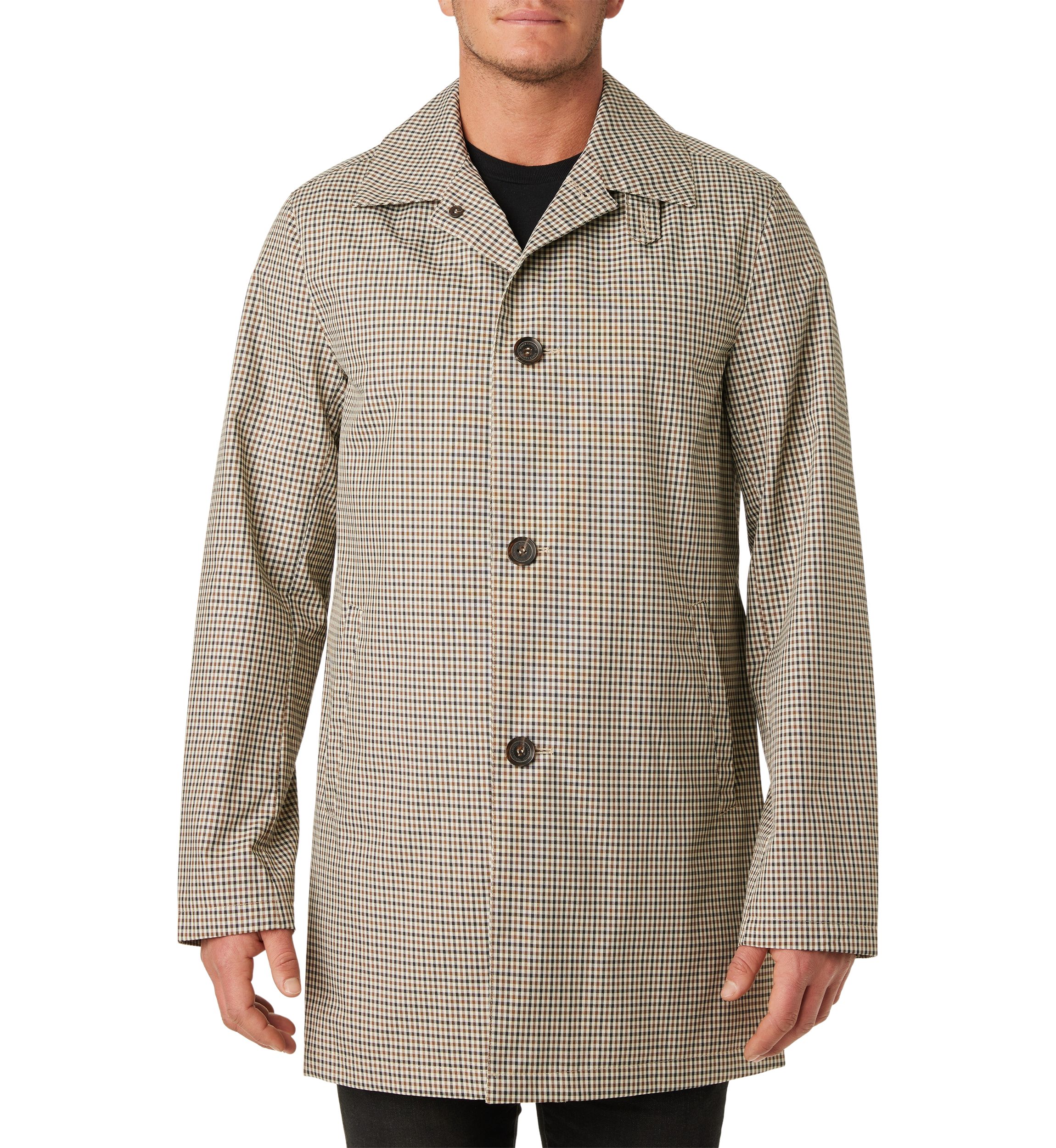Single Breasted Trench Coat