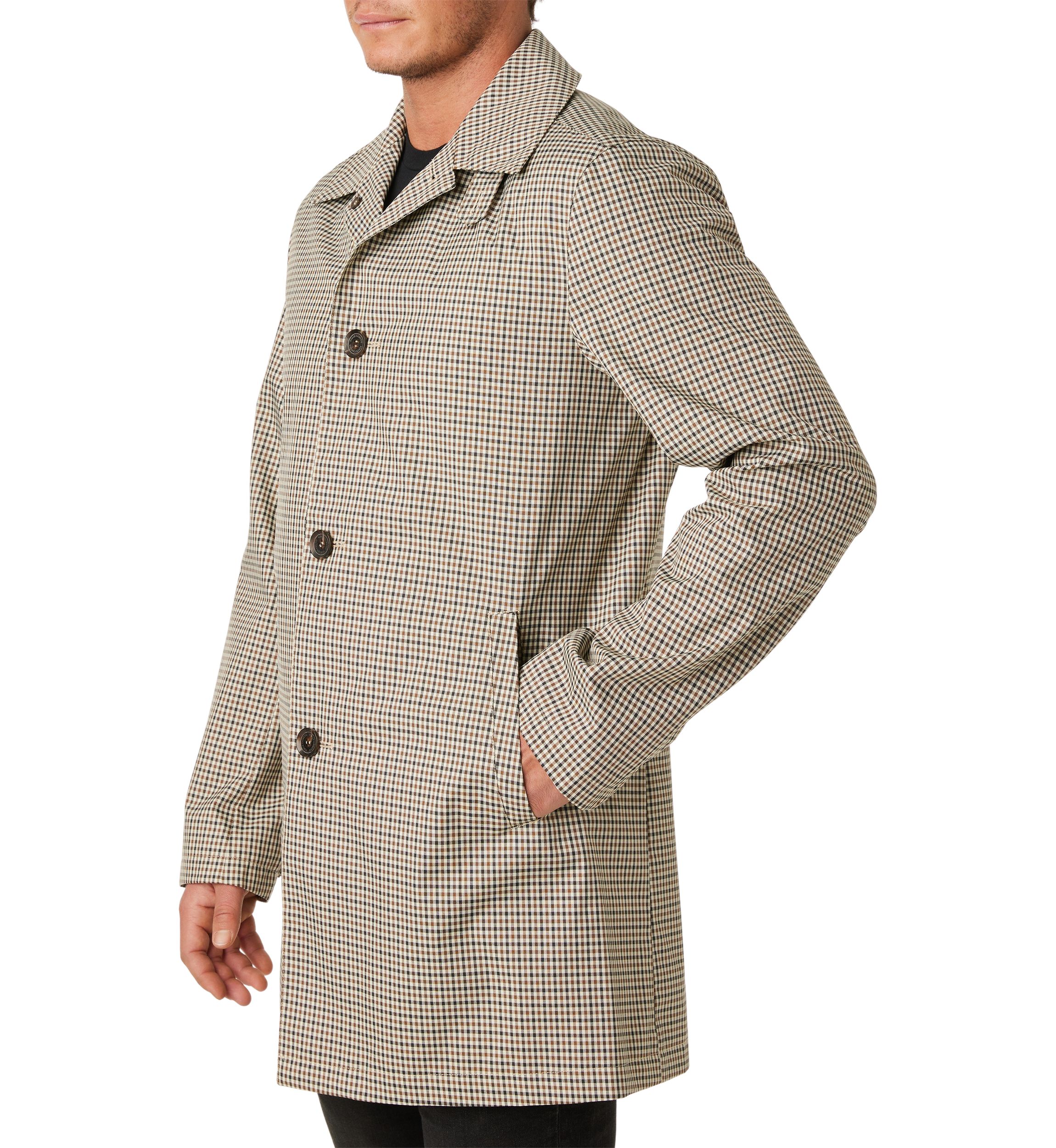 Single Breasted Trench Coat
