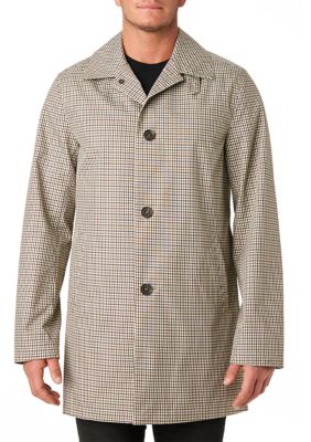 Vince Camuto Men's Single Breasted Trench Coat