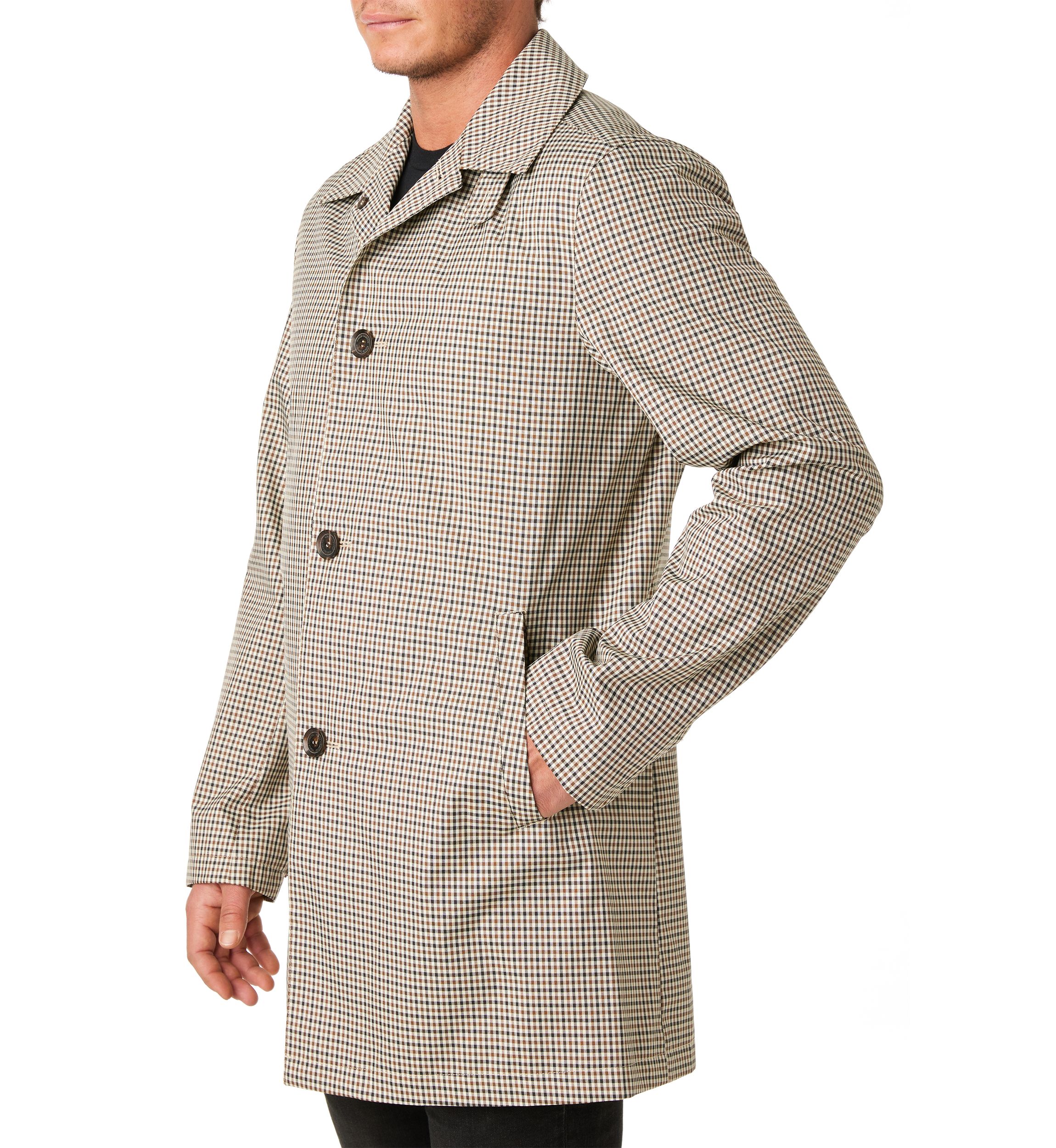 Single Breasted Trench Coat