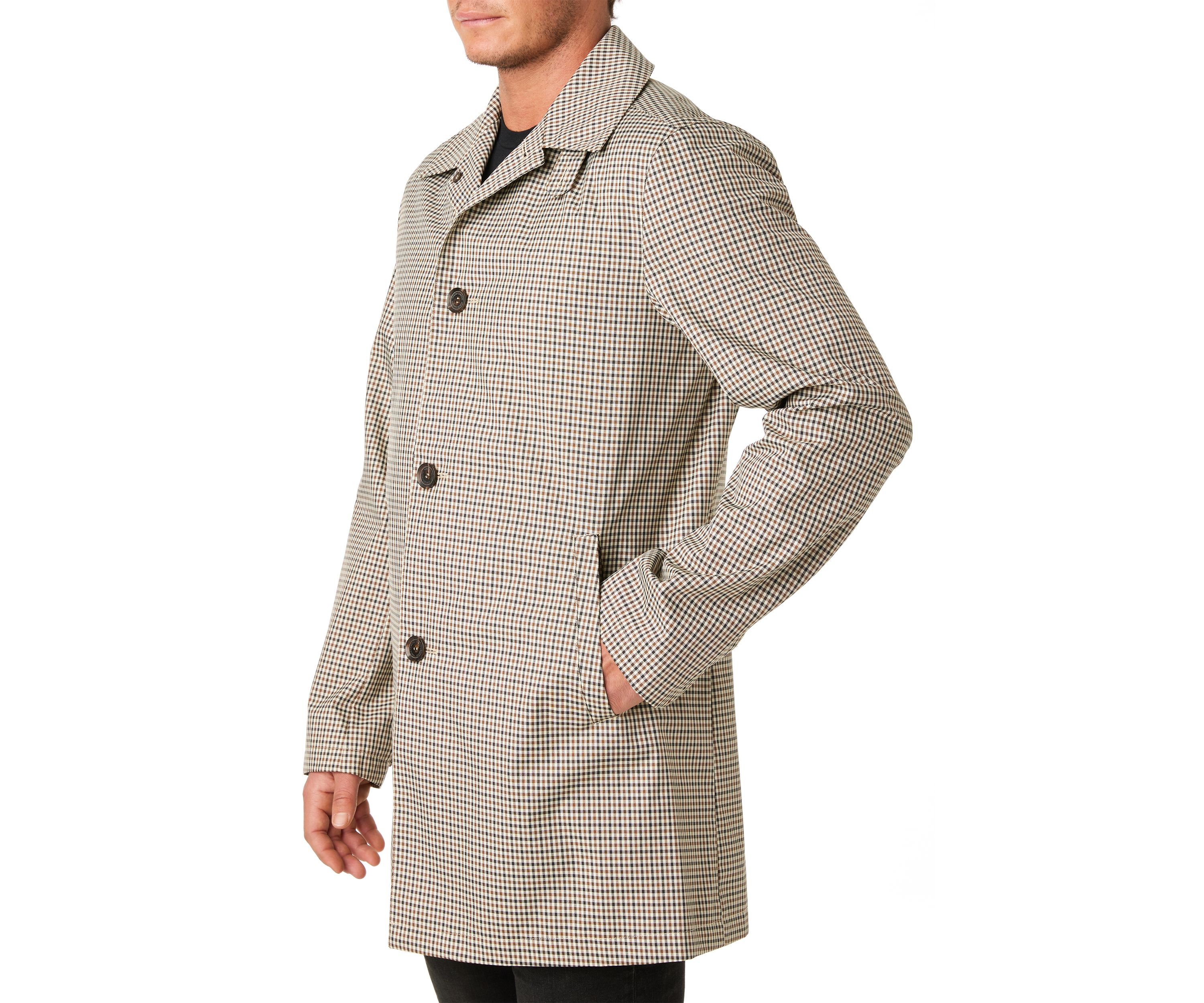 Single Breasted Trench Coat