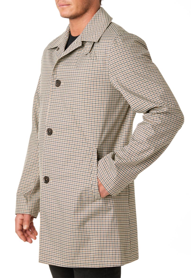 Single Breasted Trench Coat