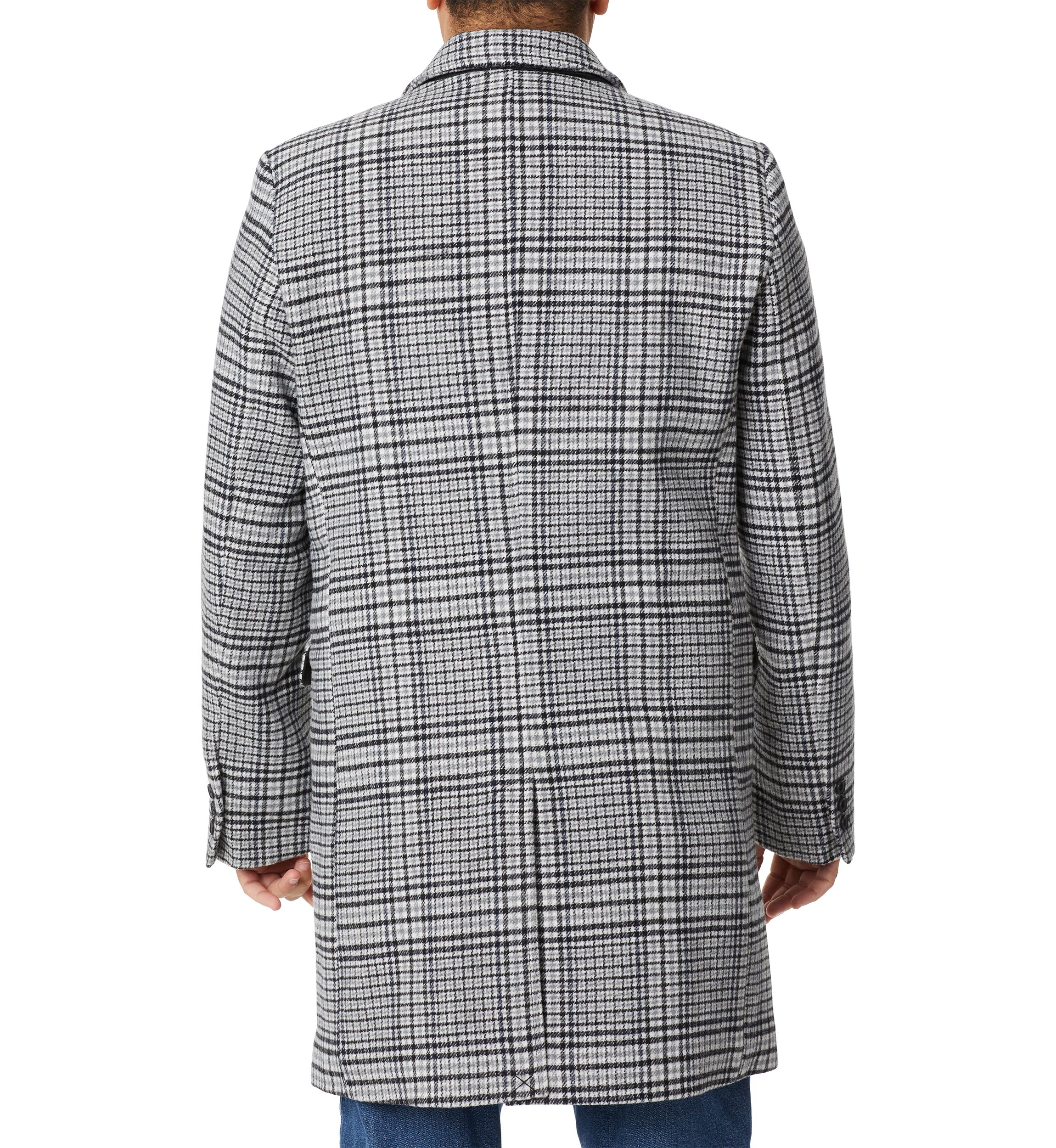 Notch Collar Wool Coat