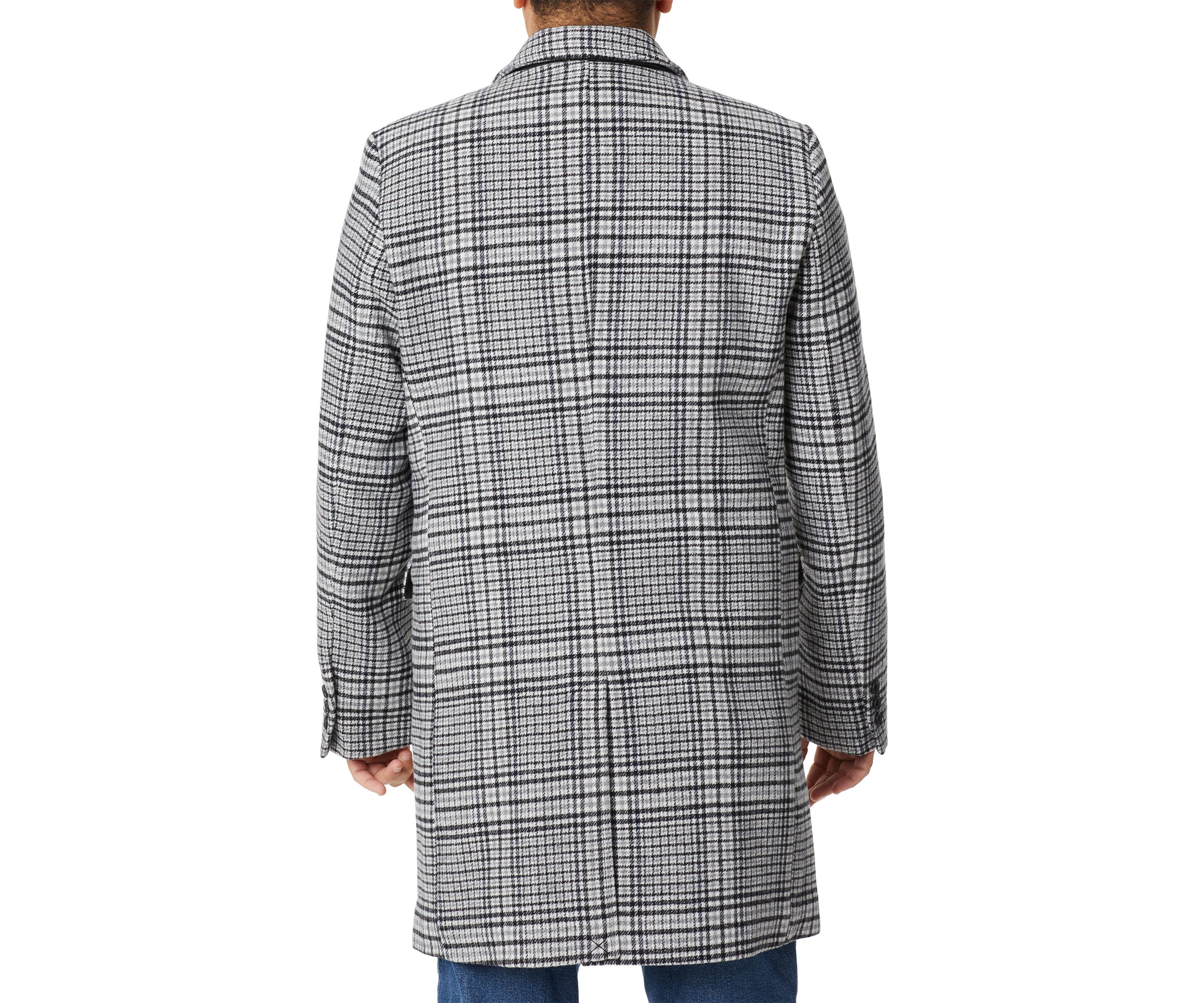 Notch Collar Wool Coat