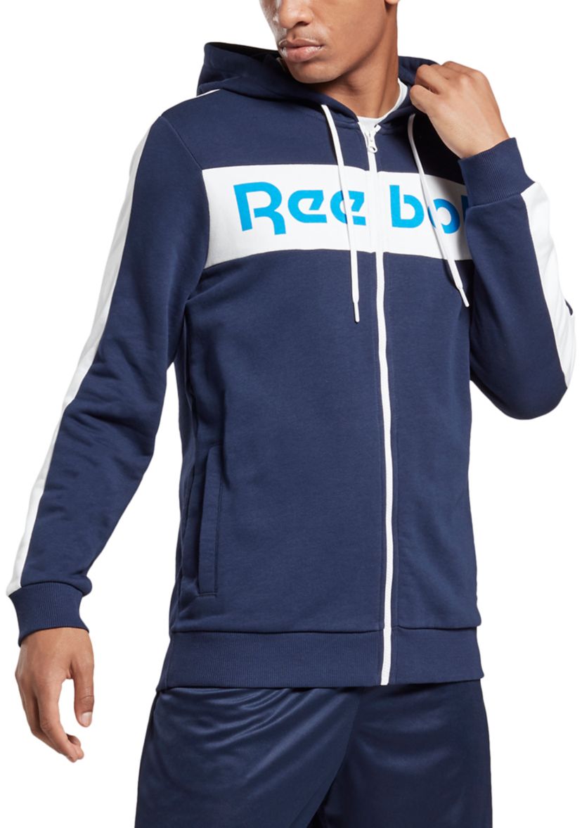 Color Block Logo Graphic Hoodie 