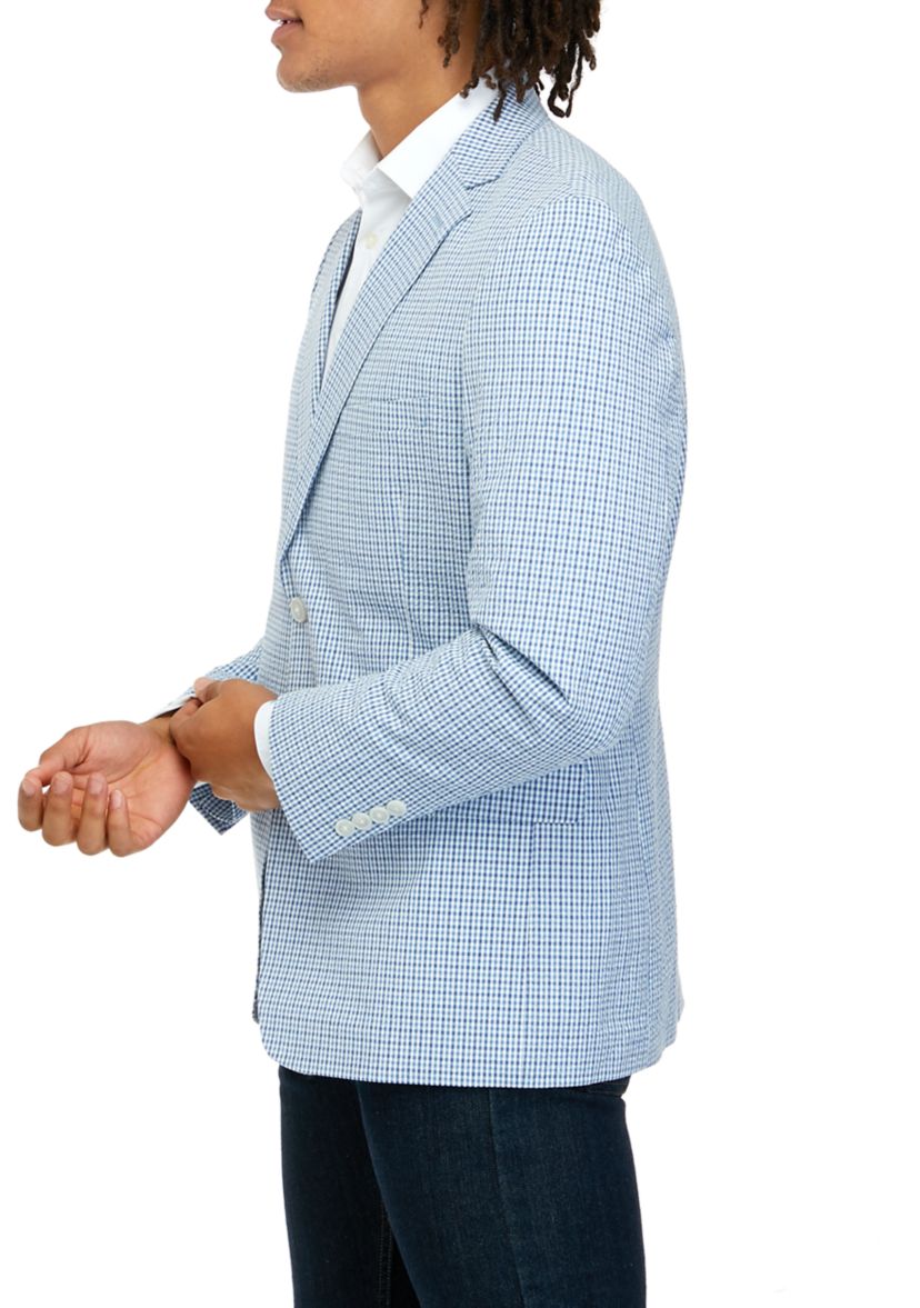 Seersucker Check Sport Coat