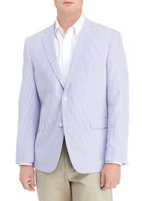 Seersucker Stripe Sport Coat