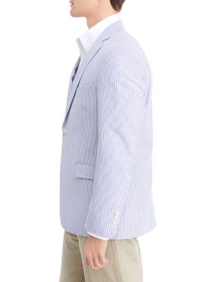 Seersucker Stripe Sport Coat