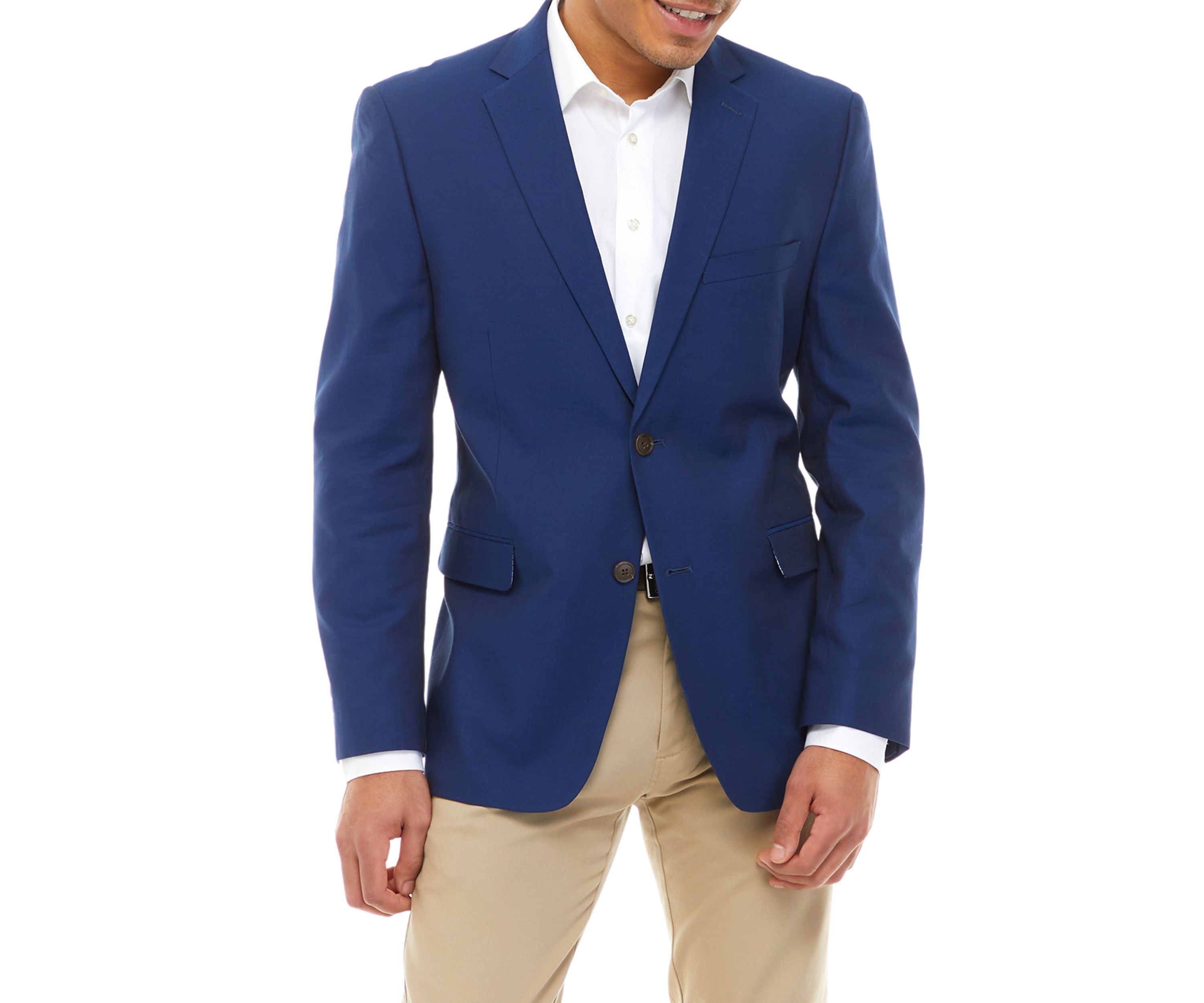 Mens Indigo Chambray Sportcoat