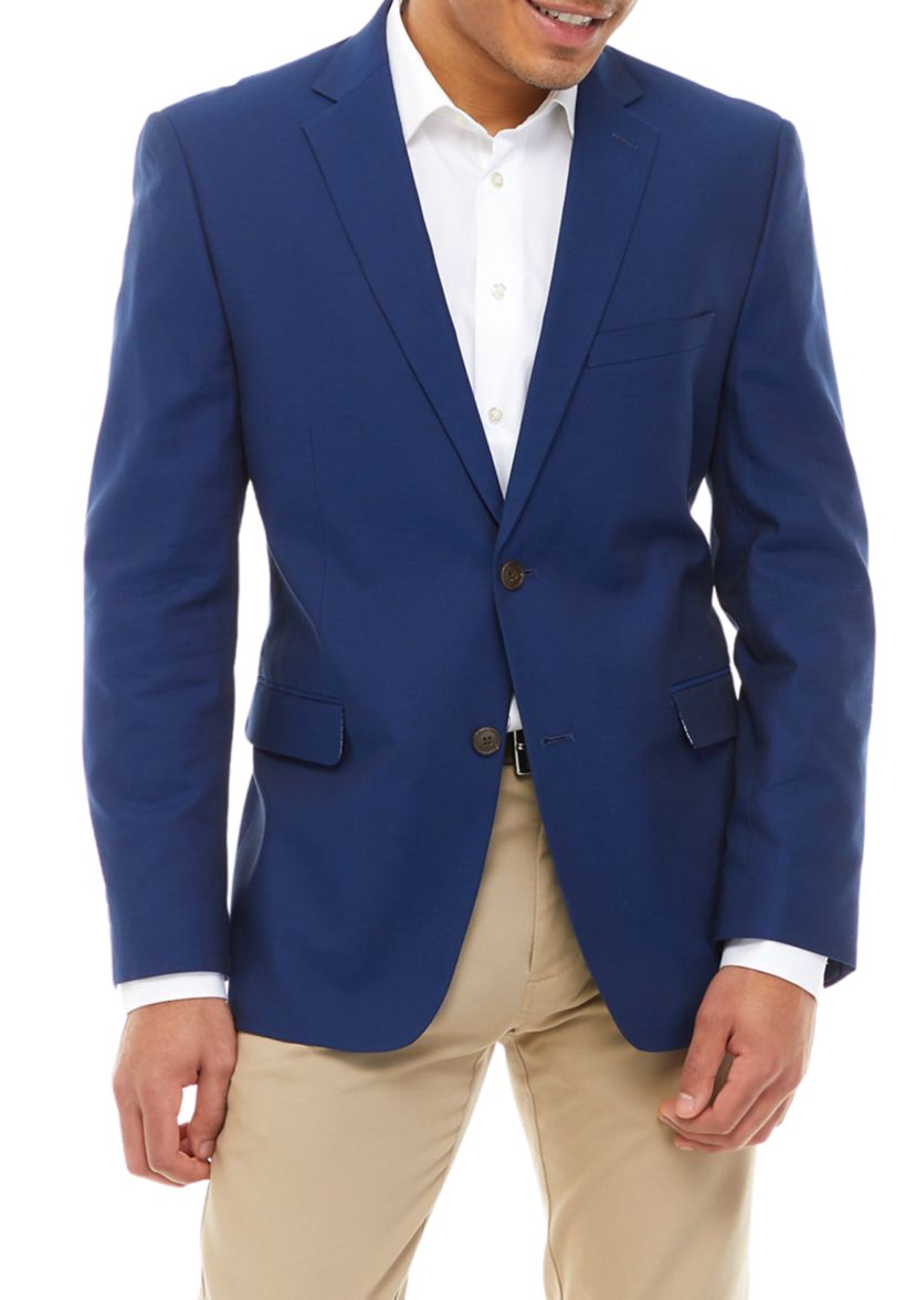 Mens Indigo Chambray Sportcoat