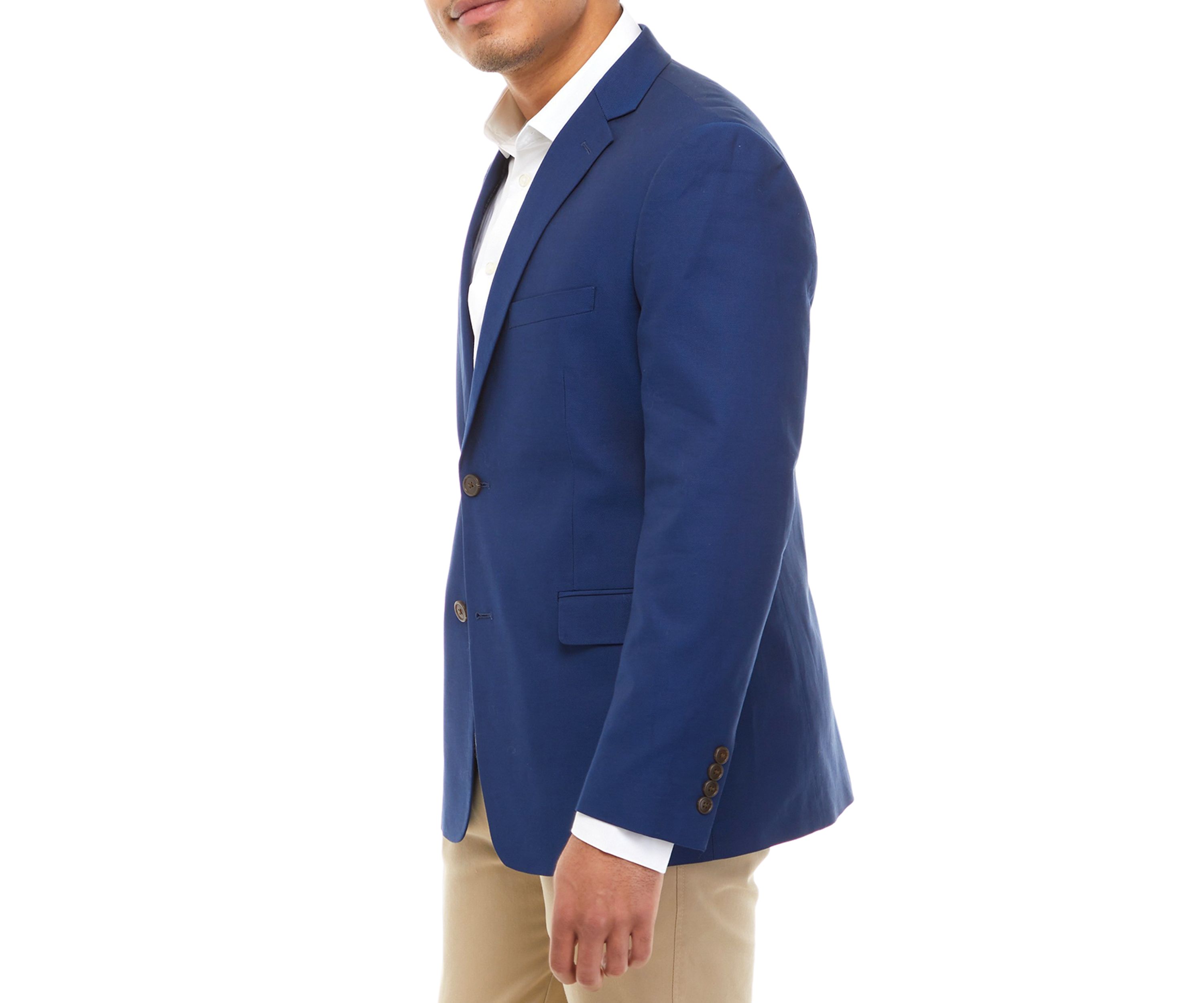 Mens Indigo Chambray Sportcoat