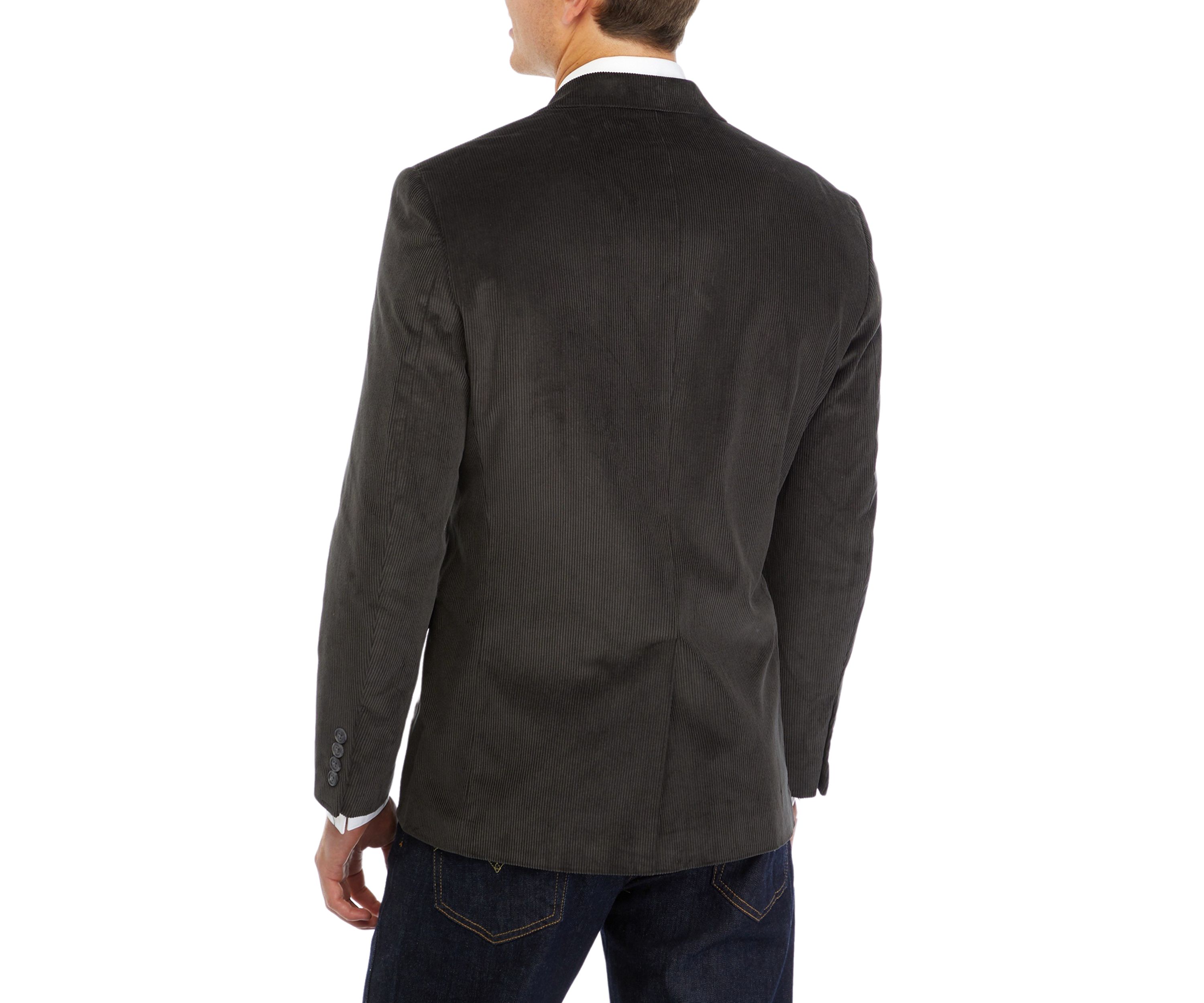 Solid Corduroy Sport Coat