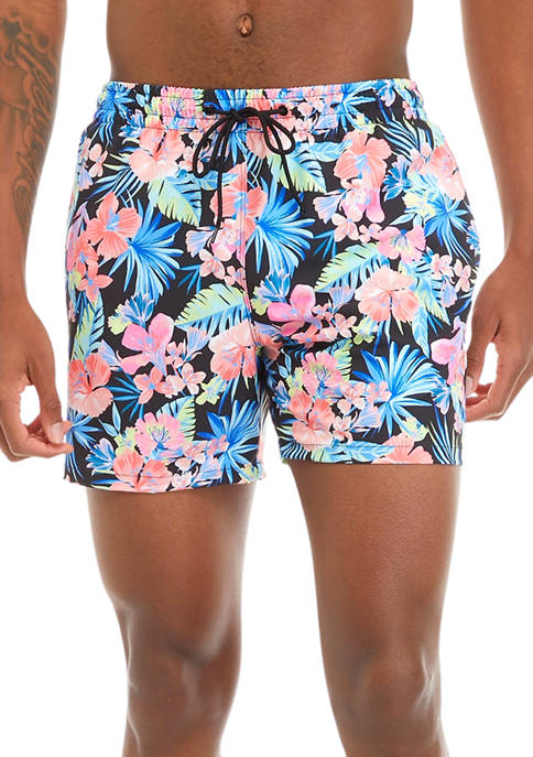 Cabana by Crown & Ivy™ Tropical Print Hibiscus
