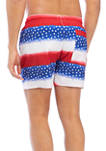 July Stripe Woven Swim Shorts 