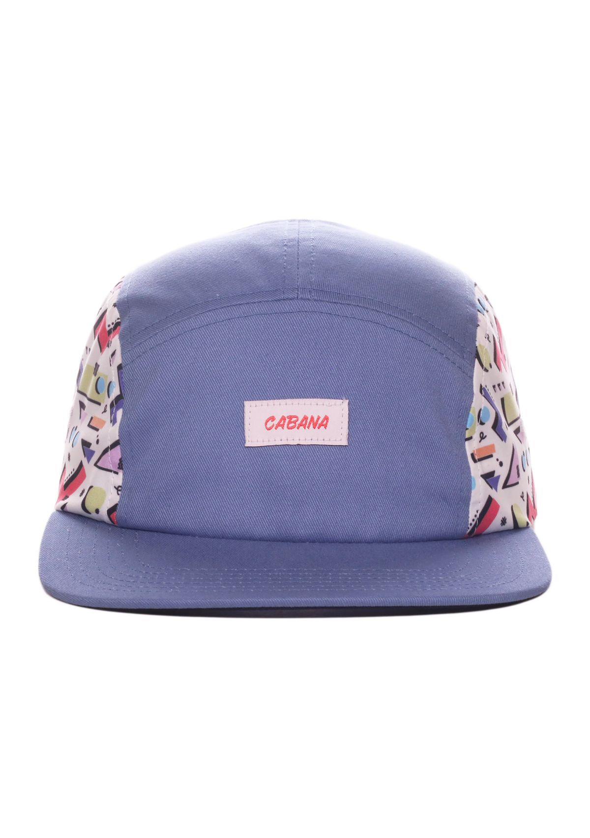 Retro Print 5 Panel Hat 