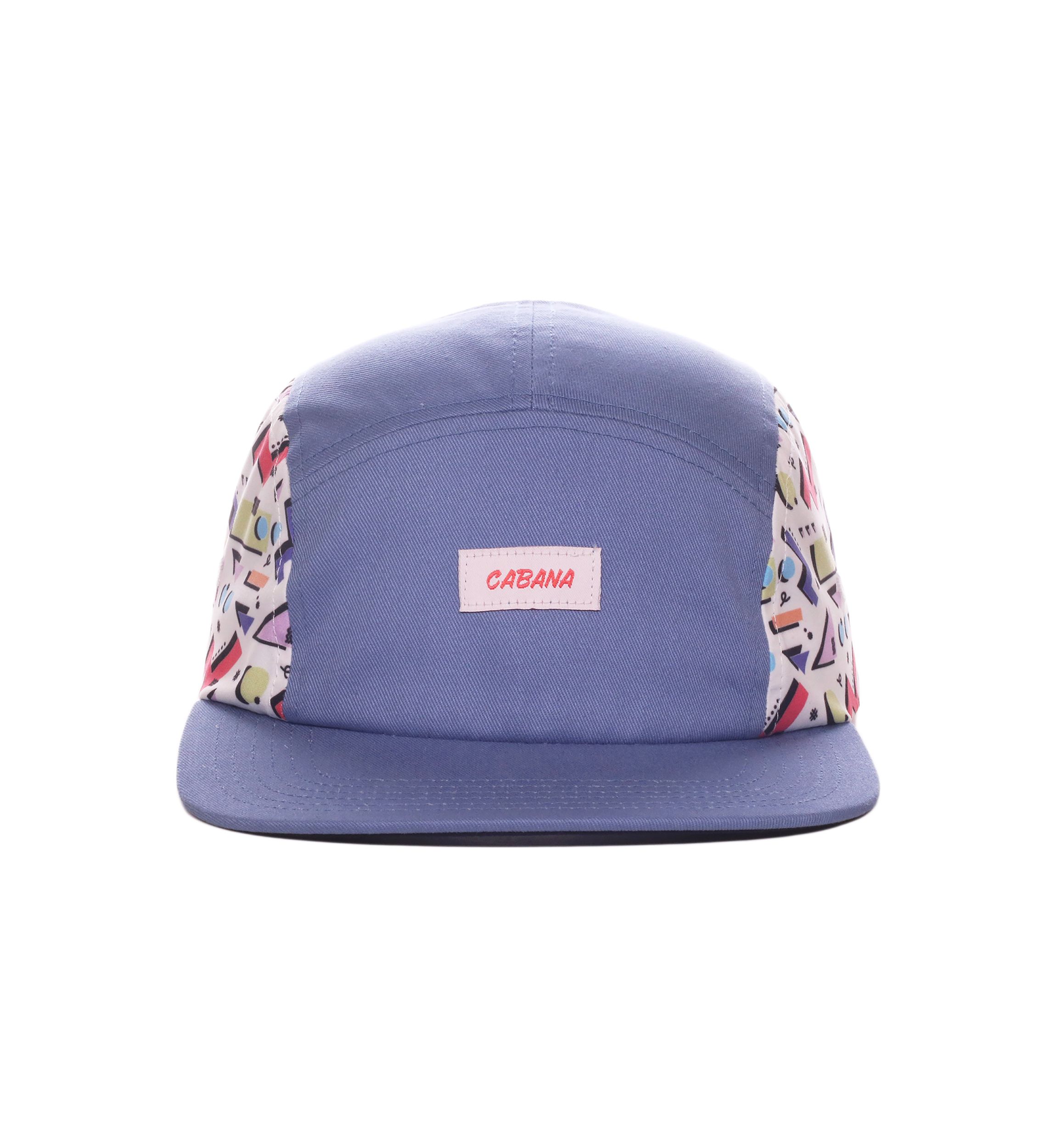 Retro Print 5 Panel Hat 