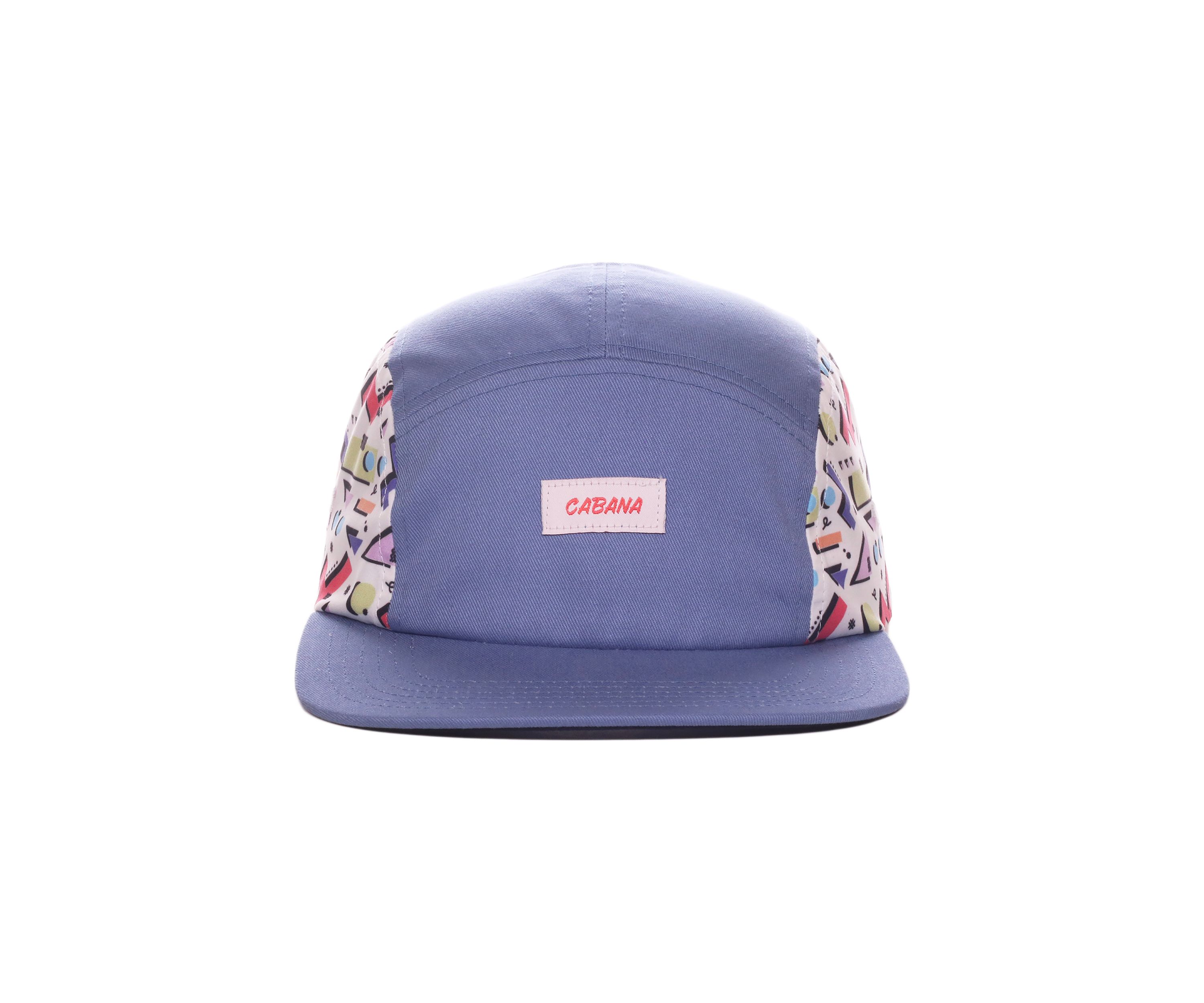 Retro Print 5 Panel Hat 