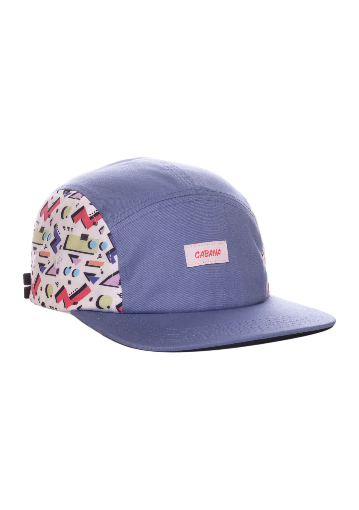Retro Print 5 Panel Hat 