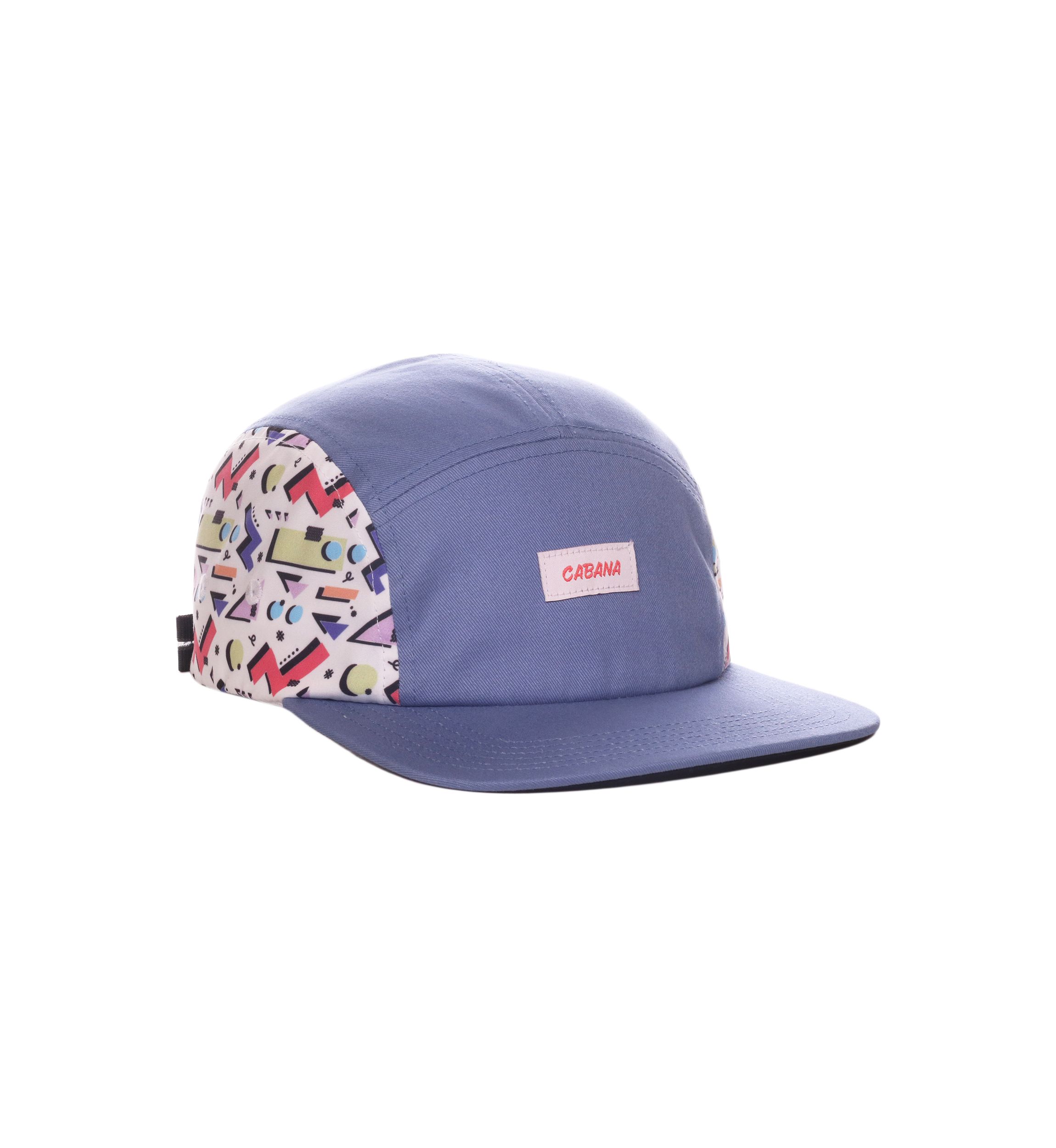 Retro Print 5 Panel Hat 