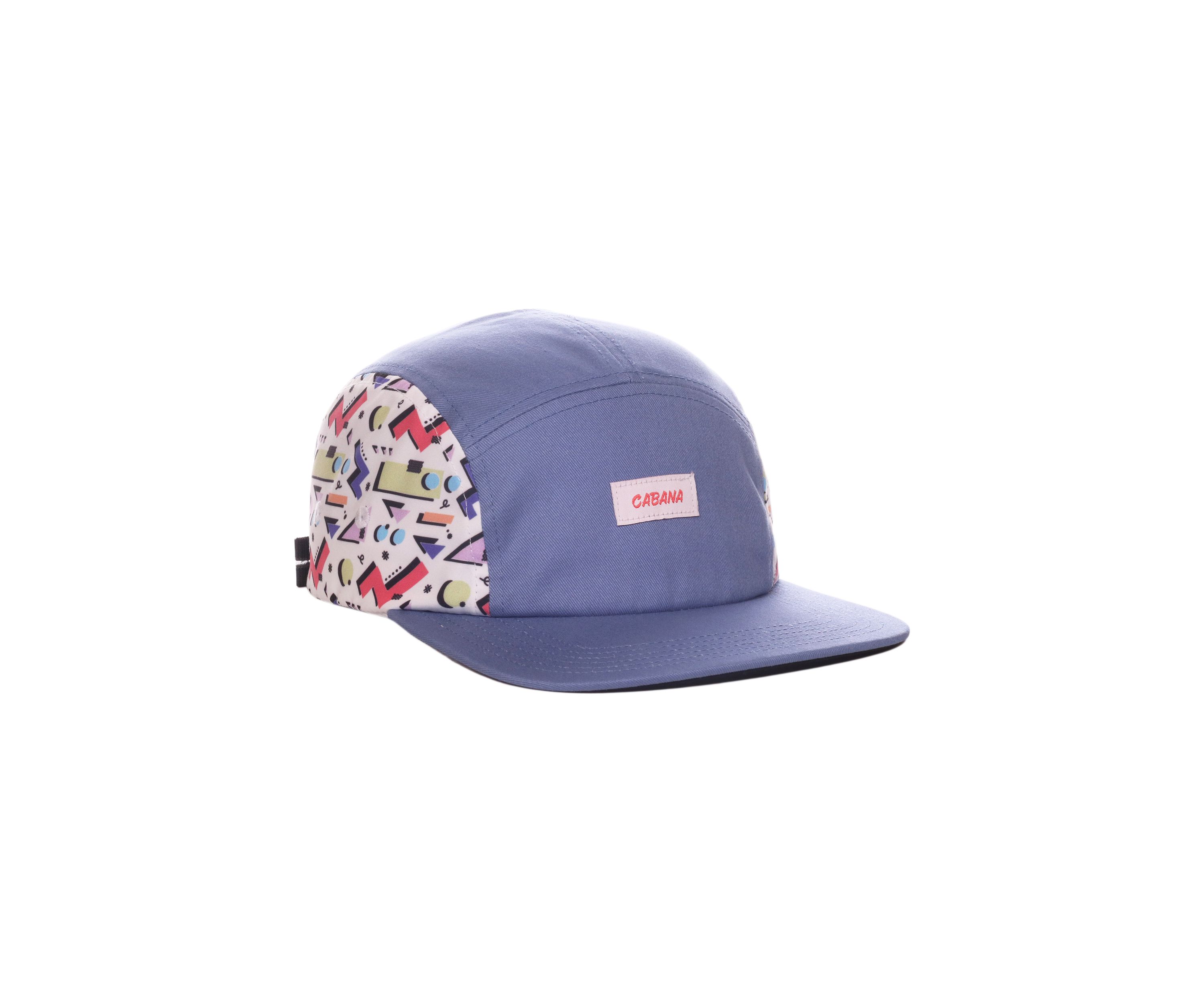 Retro Print 5 Panel Hat 