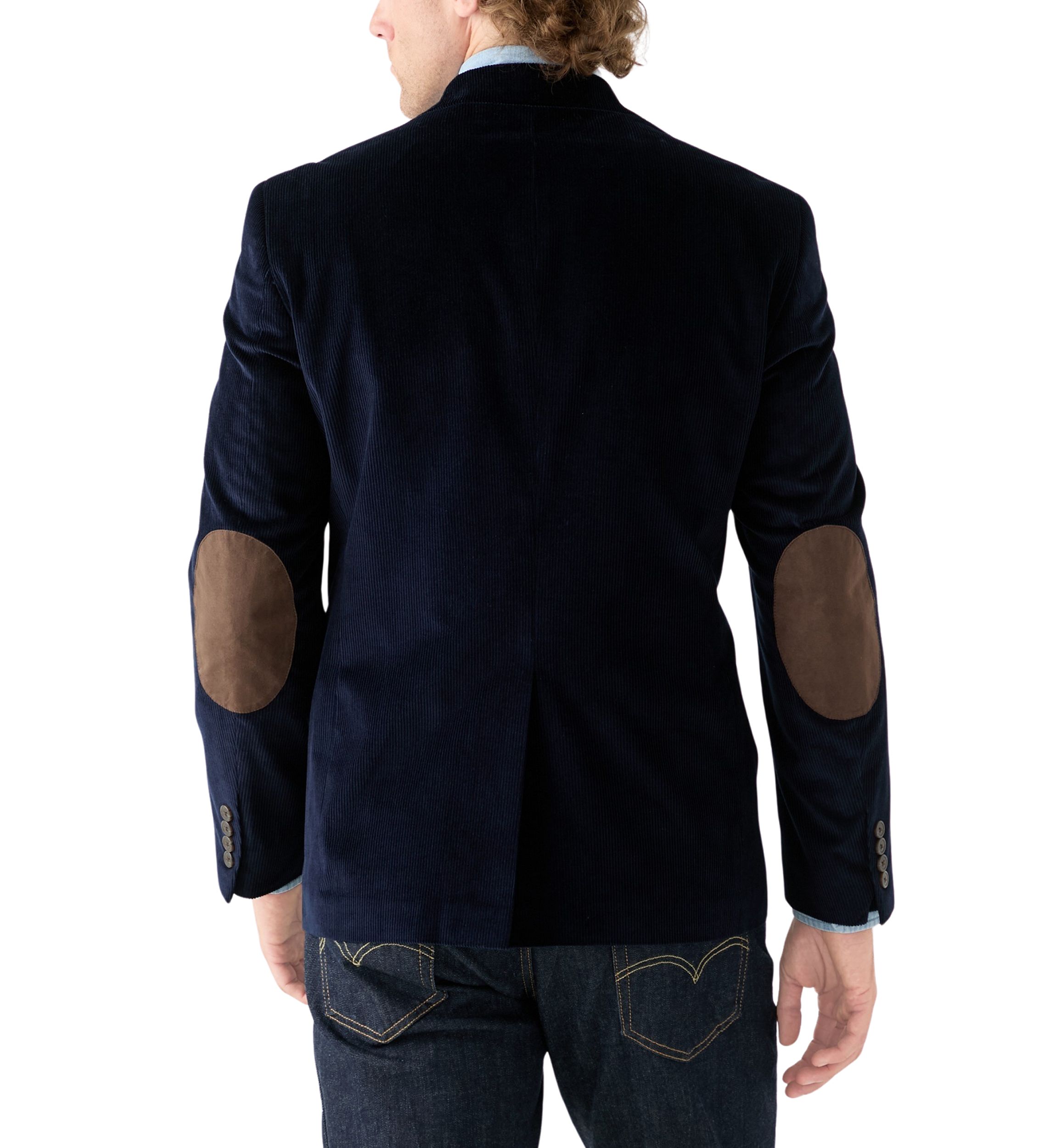 Mens Corduroy and Suede Sport Coat
