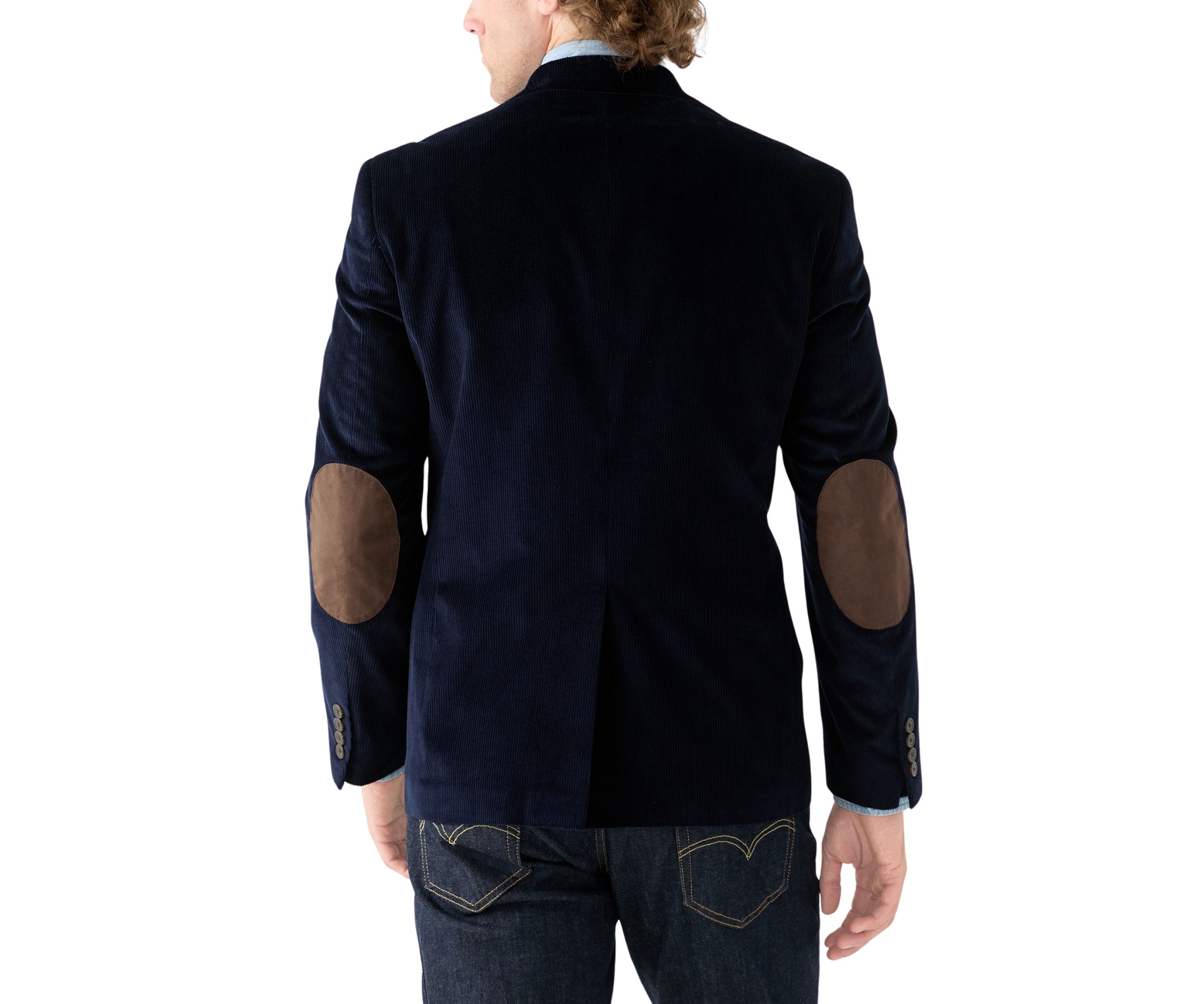 Mens Corduroy and Suede Sport Coat