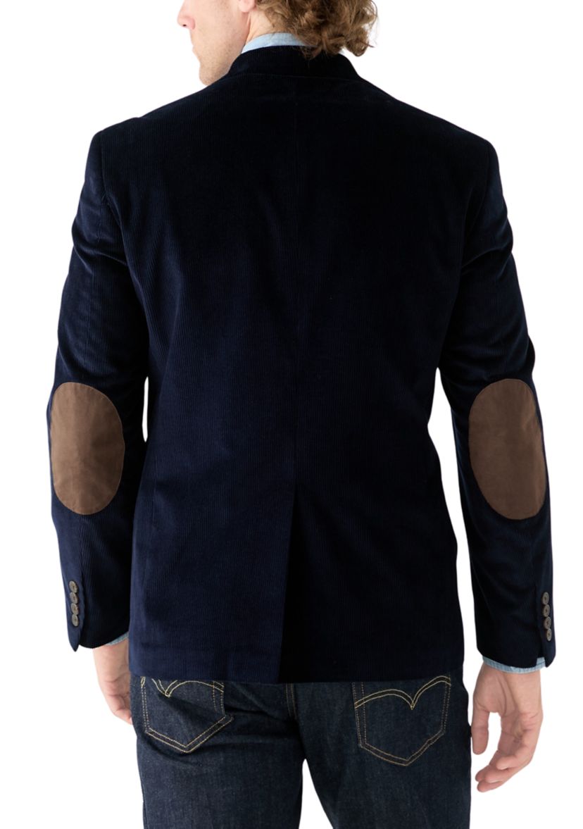 Mens Corduroy and Suede Sport Coat