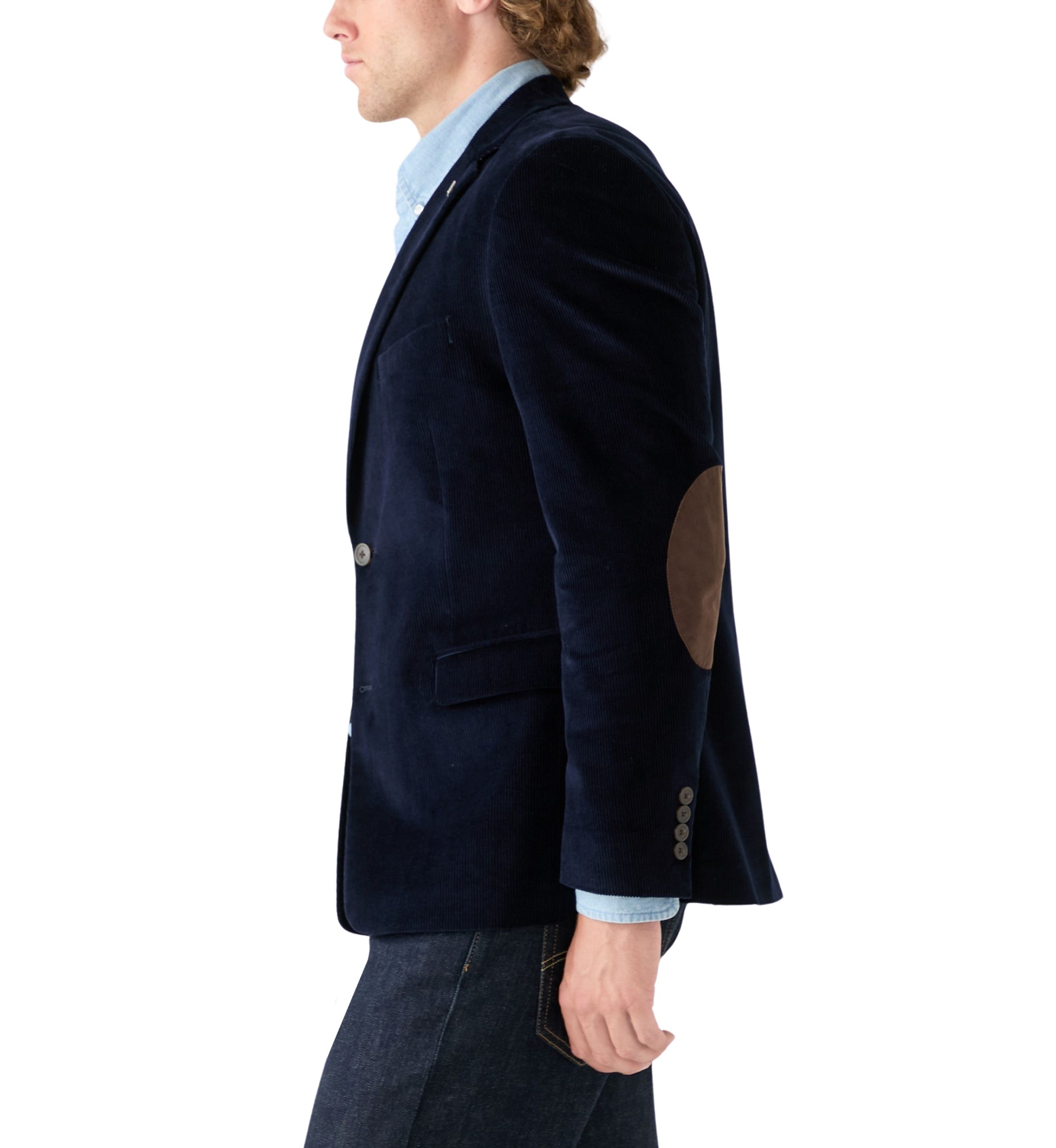 Mens Corduroy and Suede Sport Coat