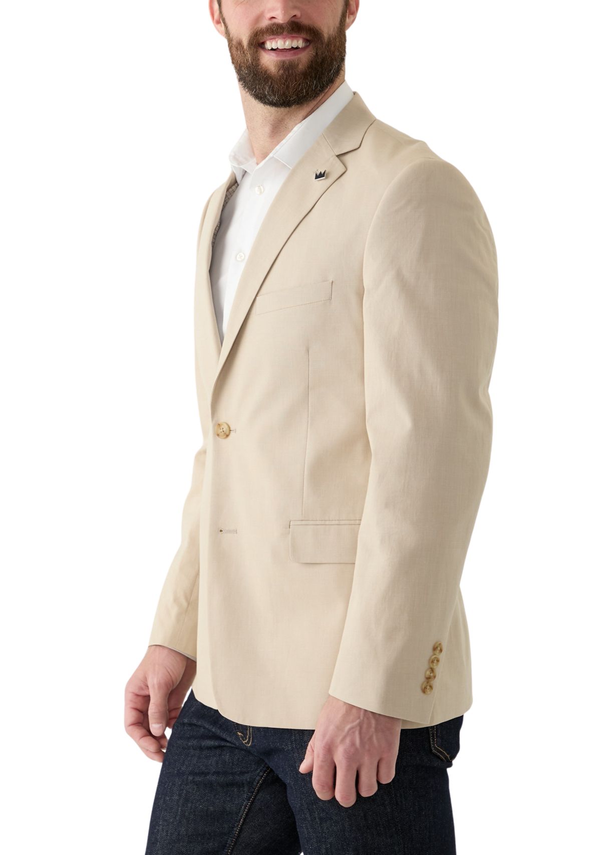 Chambray Suit Separate Jacket