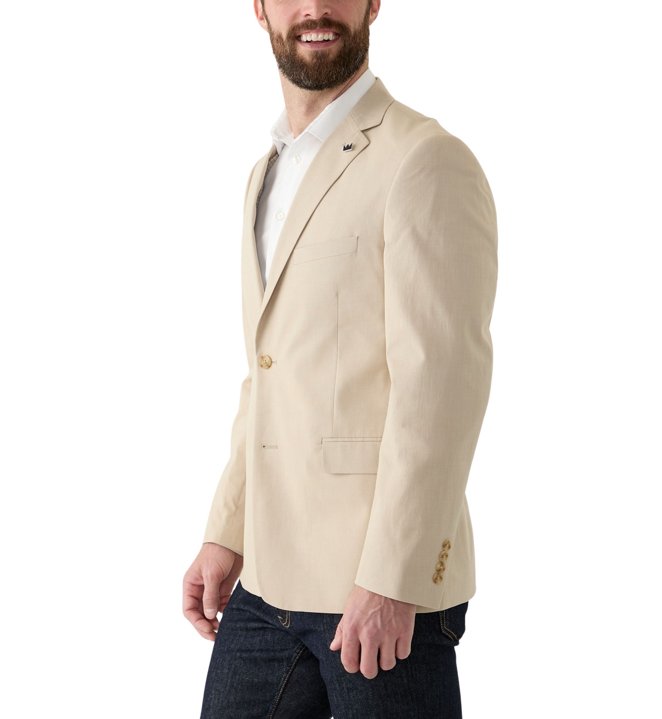 Chambray Suit Separate Jacket