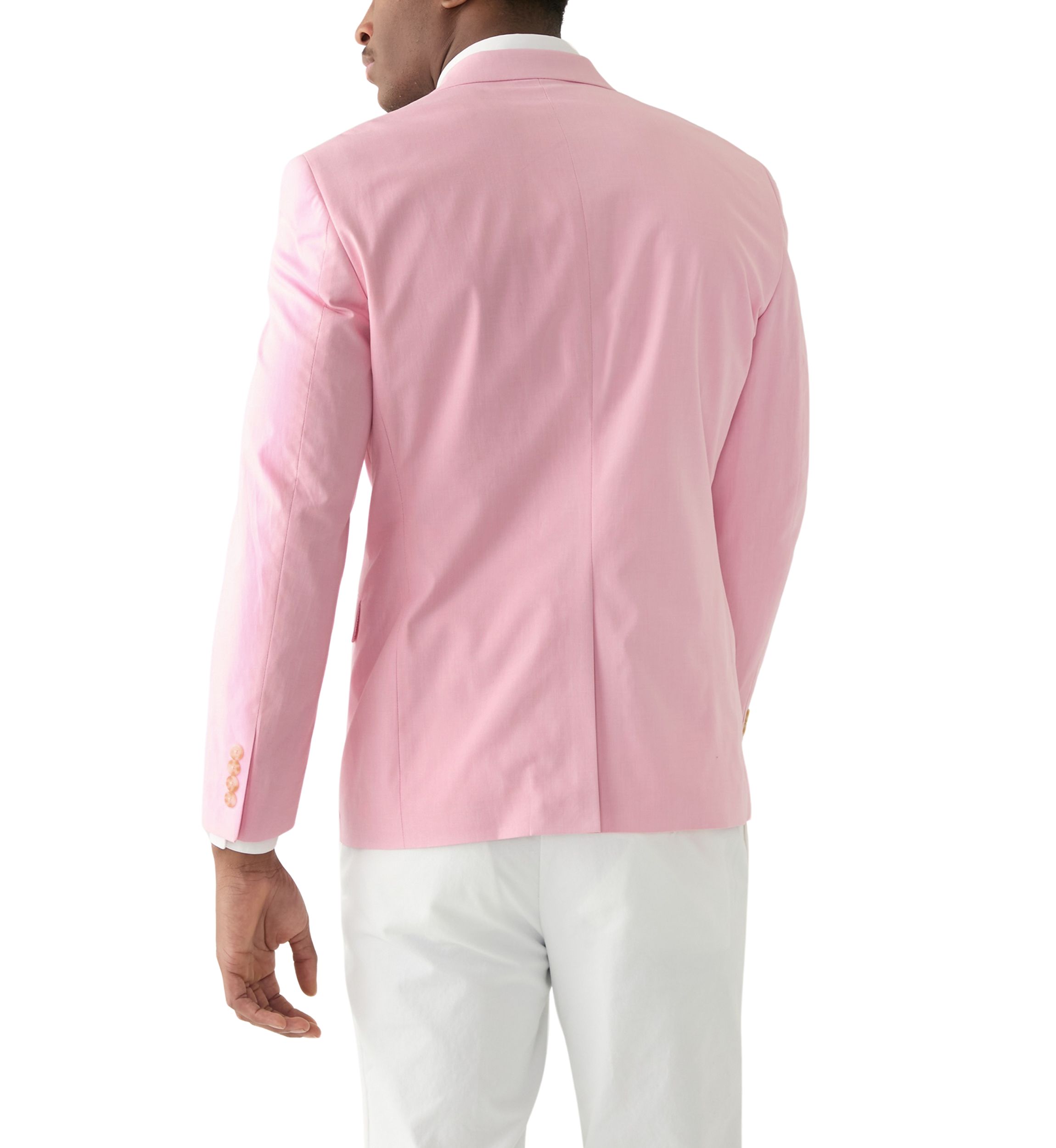 Chambray Solid Suit Separate Jacket