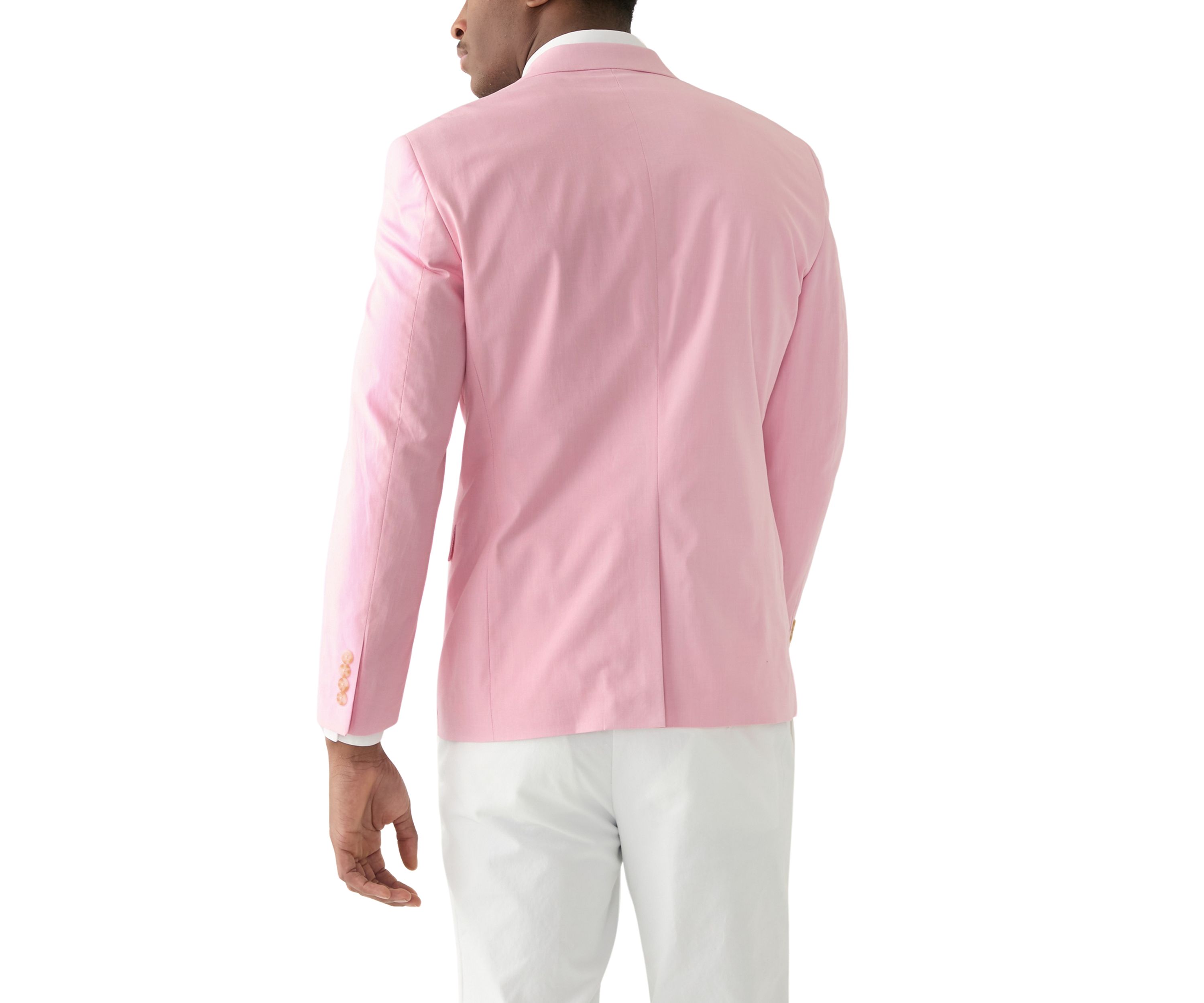 Chambray Solid Suit Separate Jacket