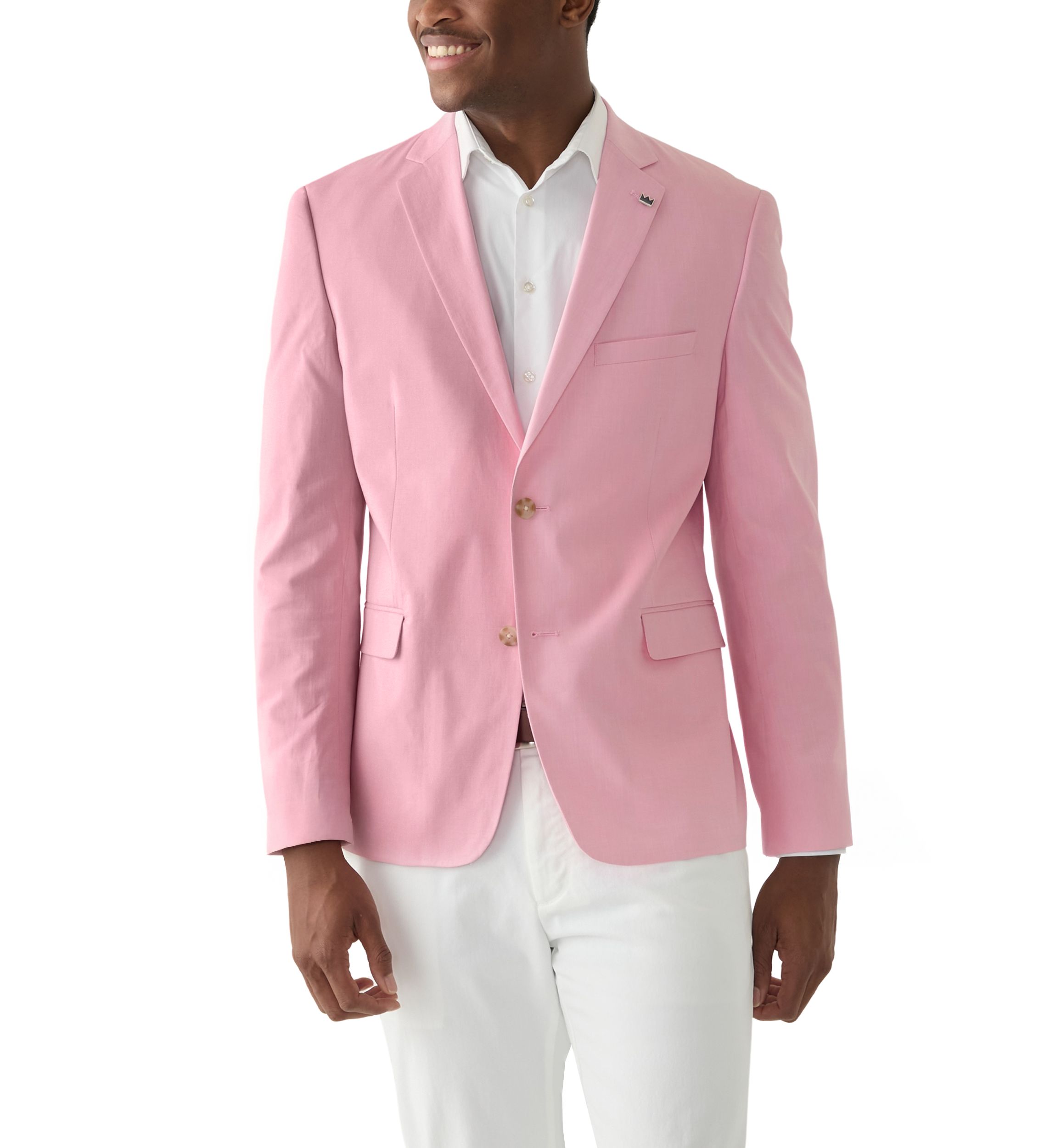strapless open back dress Light Pink Cotton Oxford Dress Coat – Favourbrook main image 0