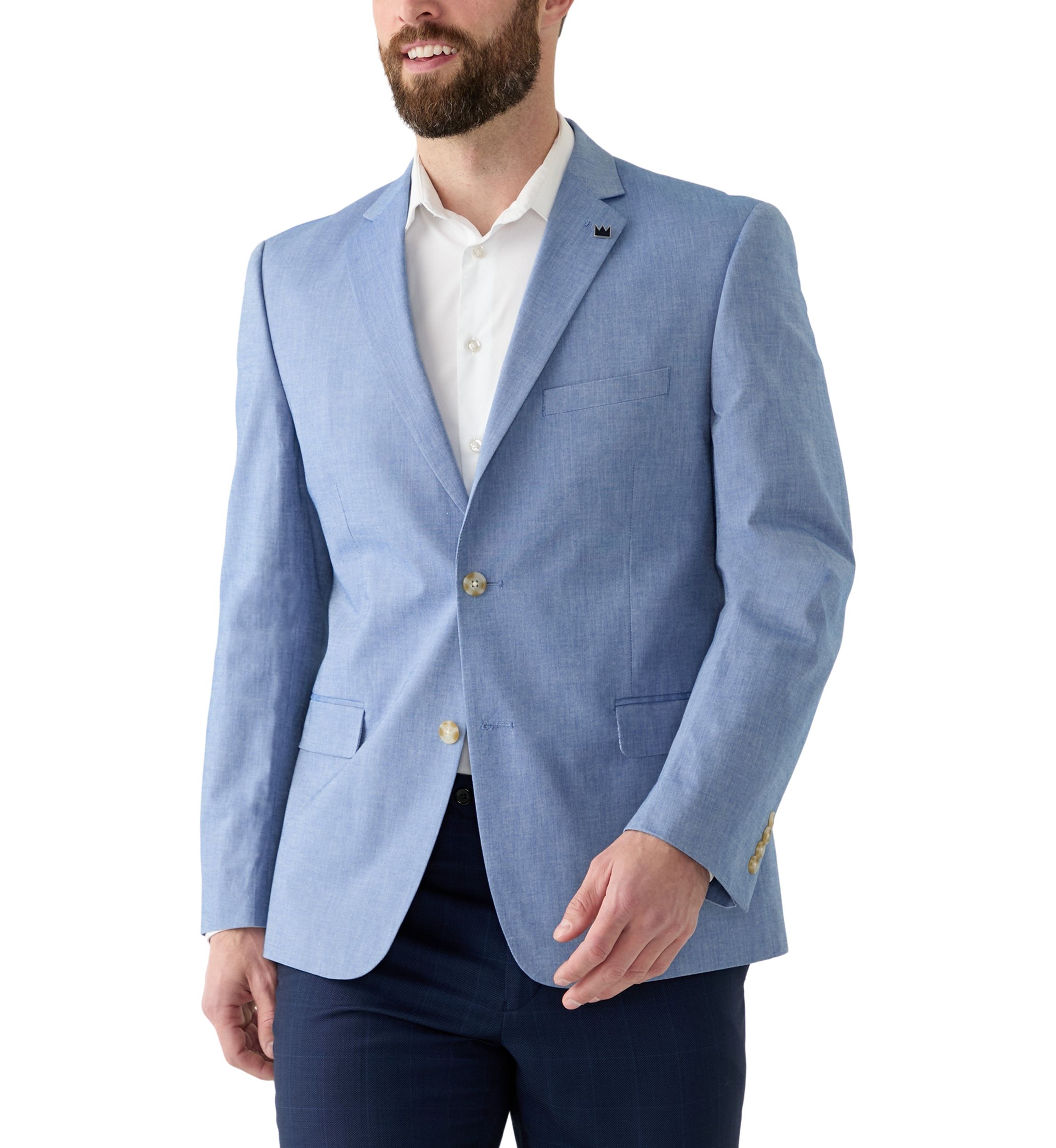 Chambray Suit Separate Jacket