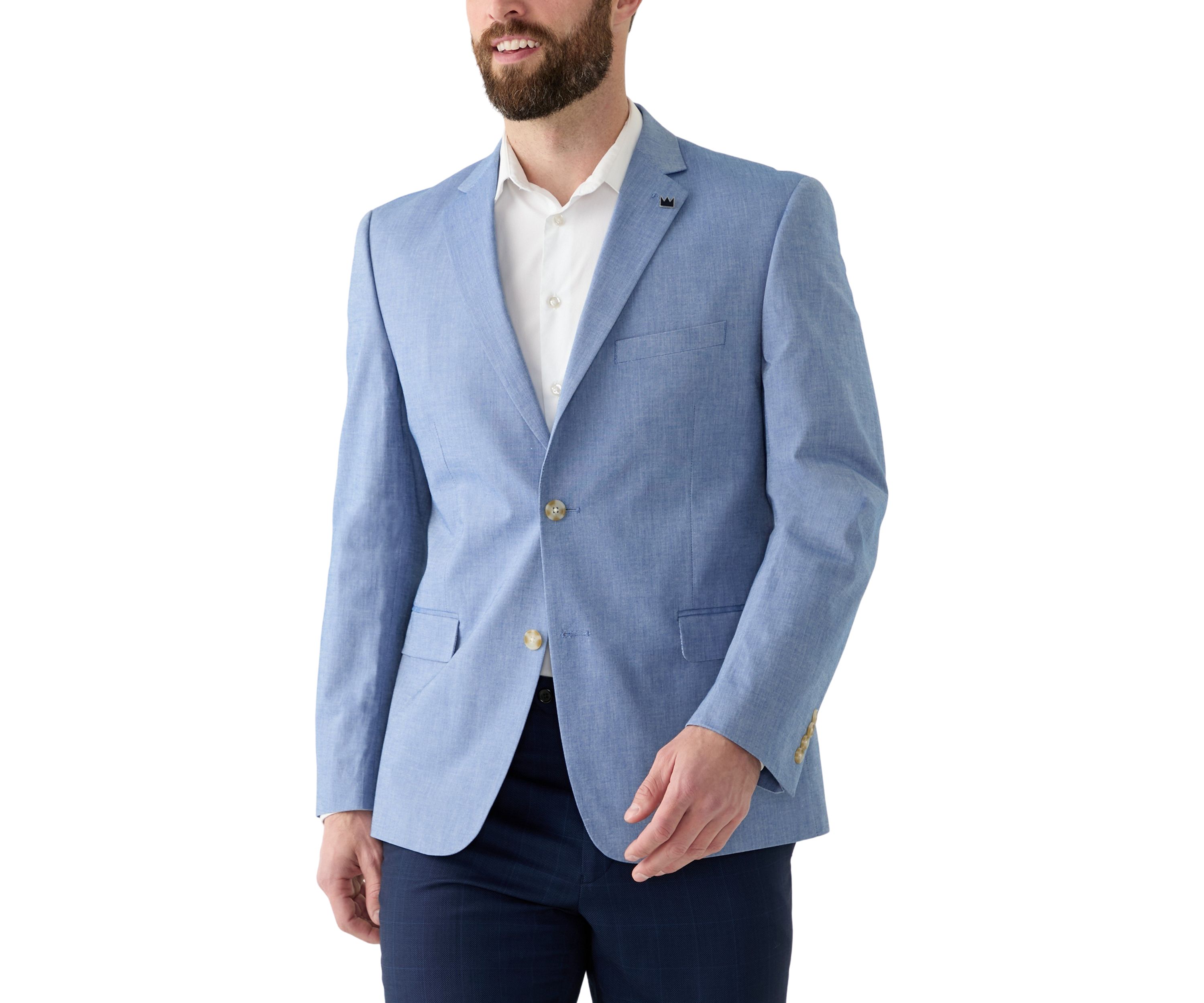 Chambray Suit Separate Jacket